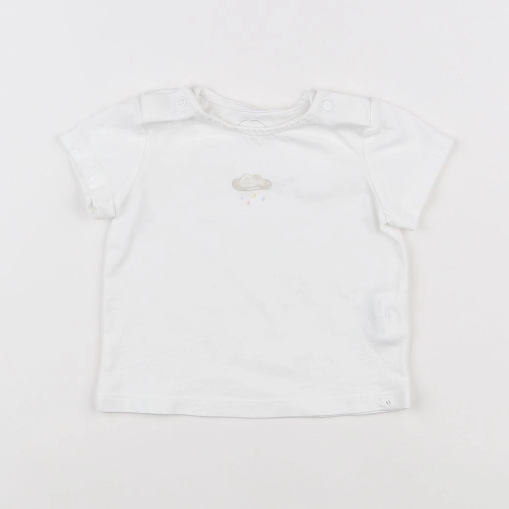 Absorba - tee-shirt blanc - 3 mois