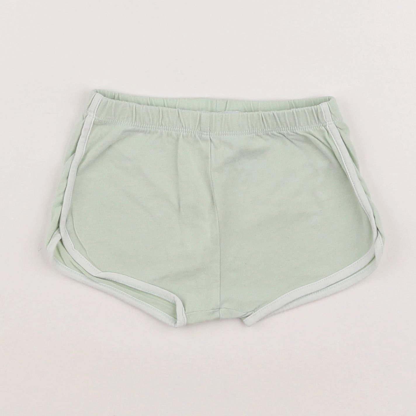 Zara - short vert, blanc - 1/3 mois