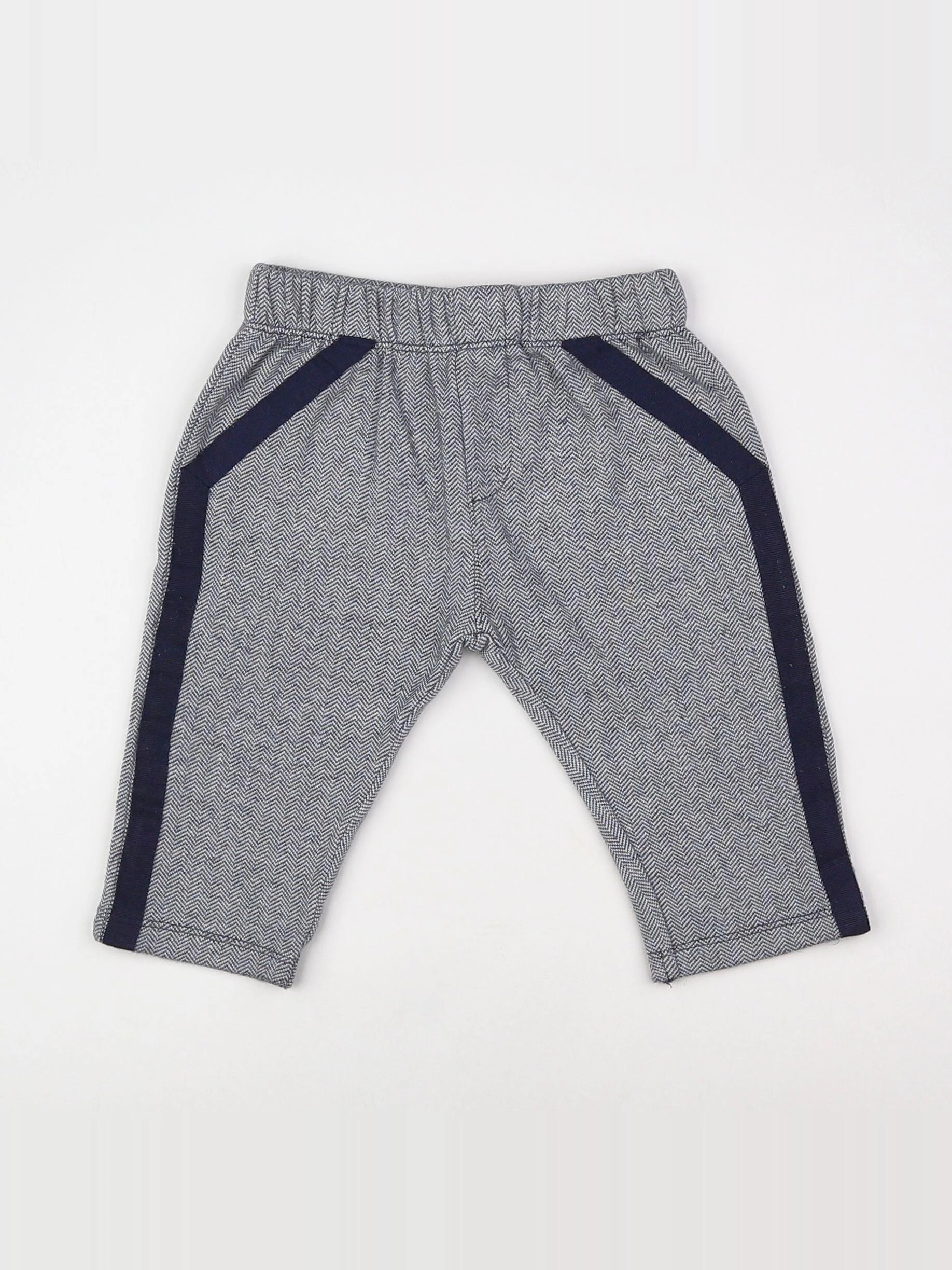 Terre de marins - pantalon bleu, gris - 9 mois