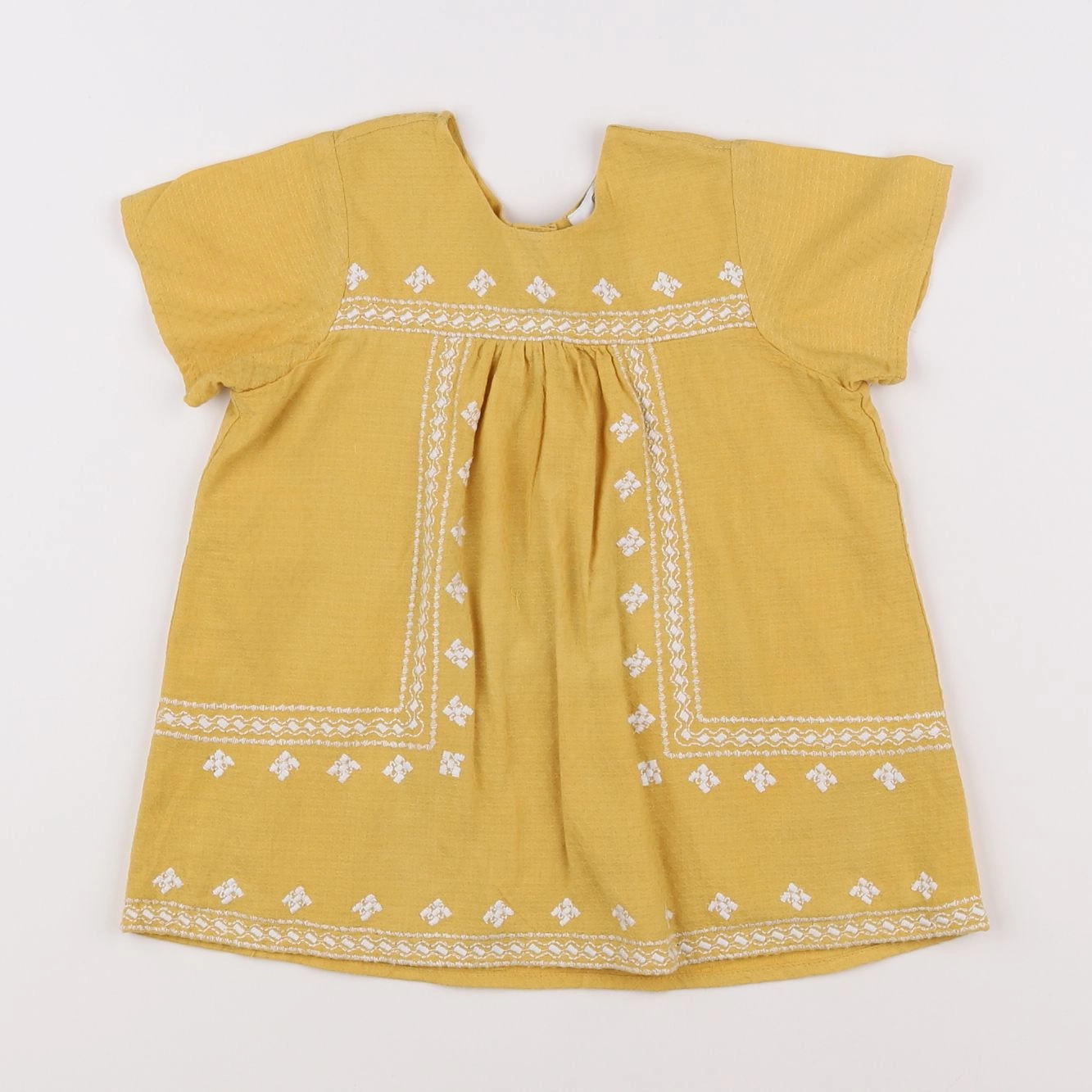 La Redoute - robe jaune - 12 mois