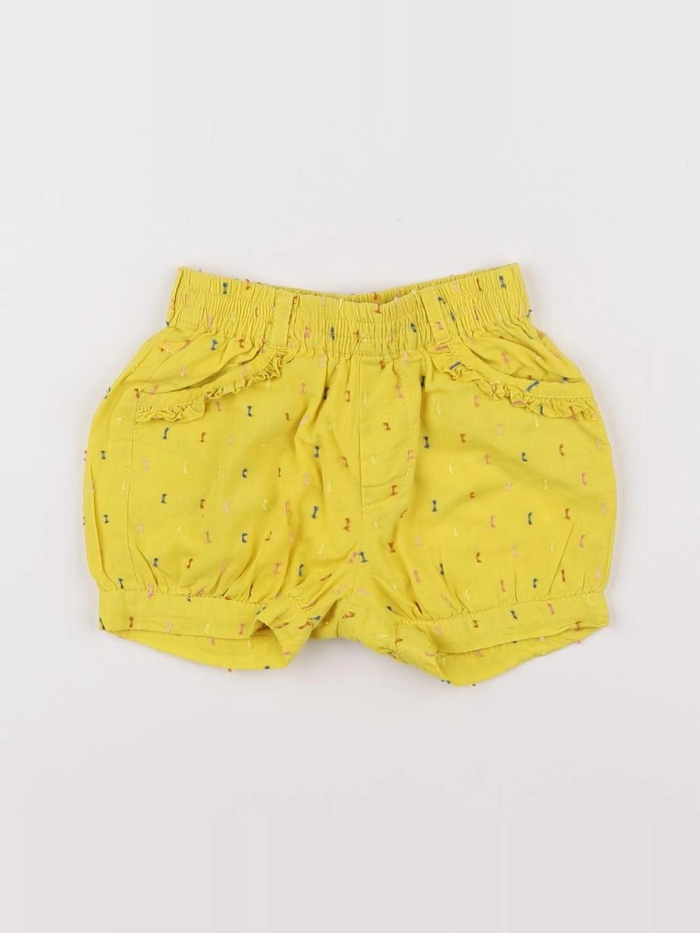 Catimini - short jaune - 12 mois