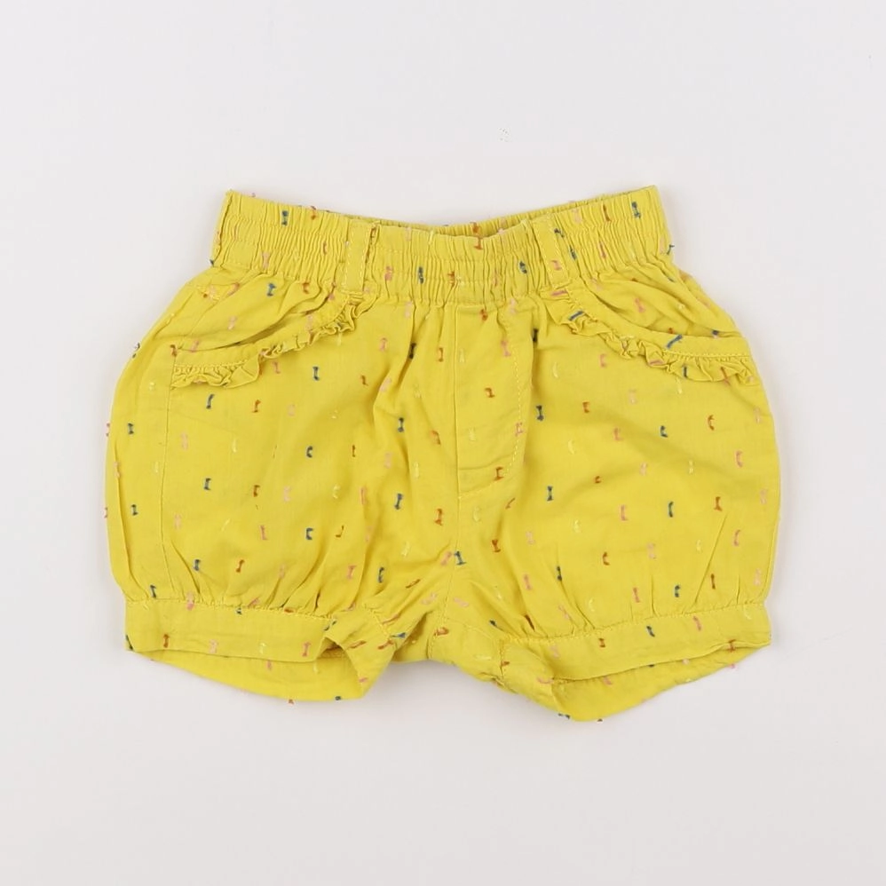 Catimini - short jaune - 12 mois