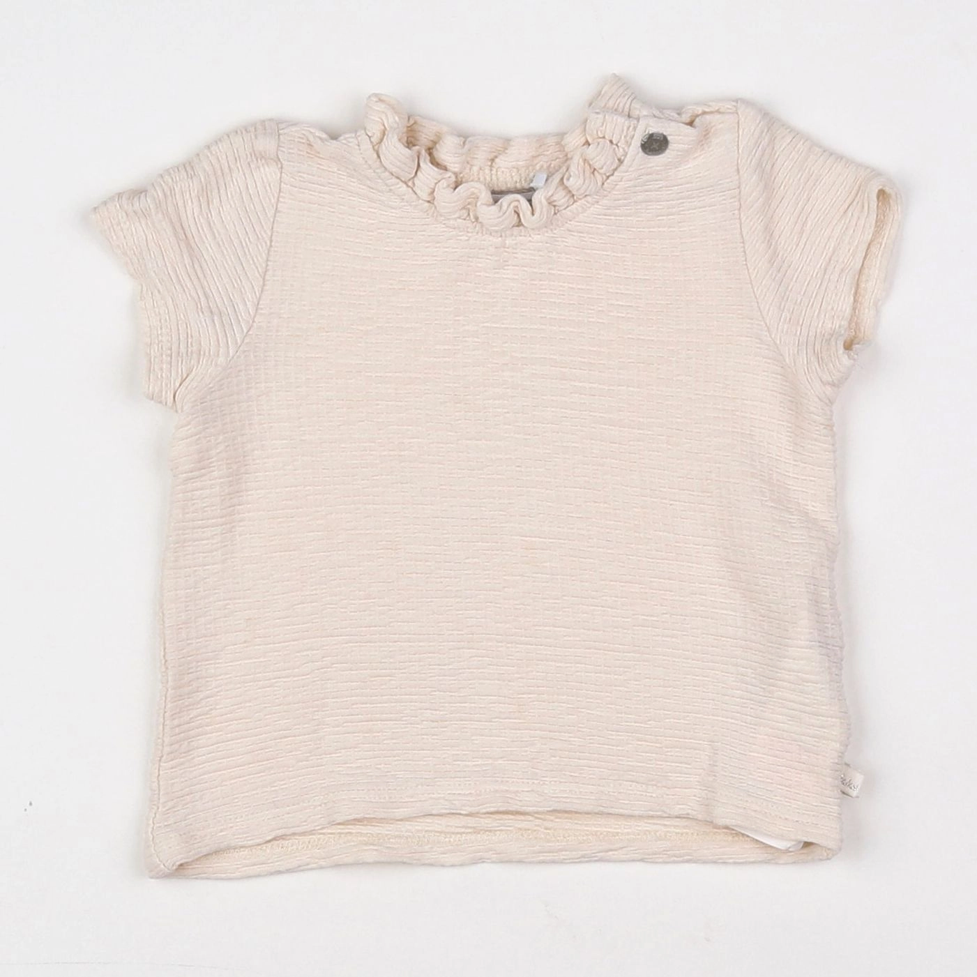 IKKS - tee-shirt beige - 6 mois