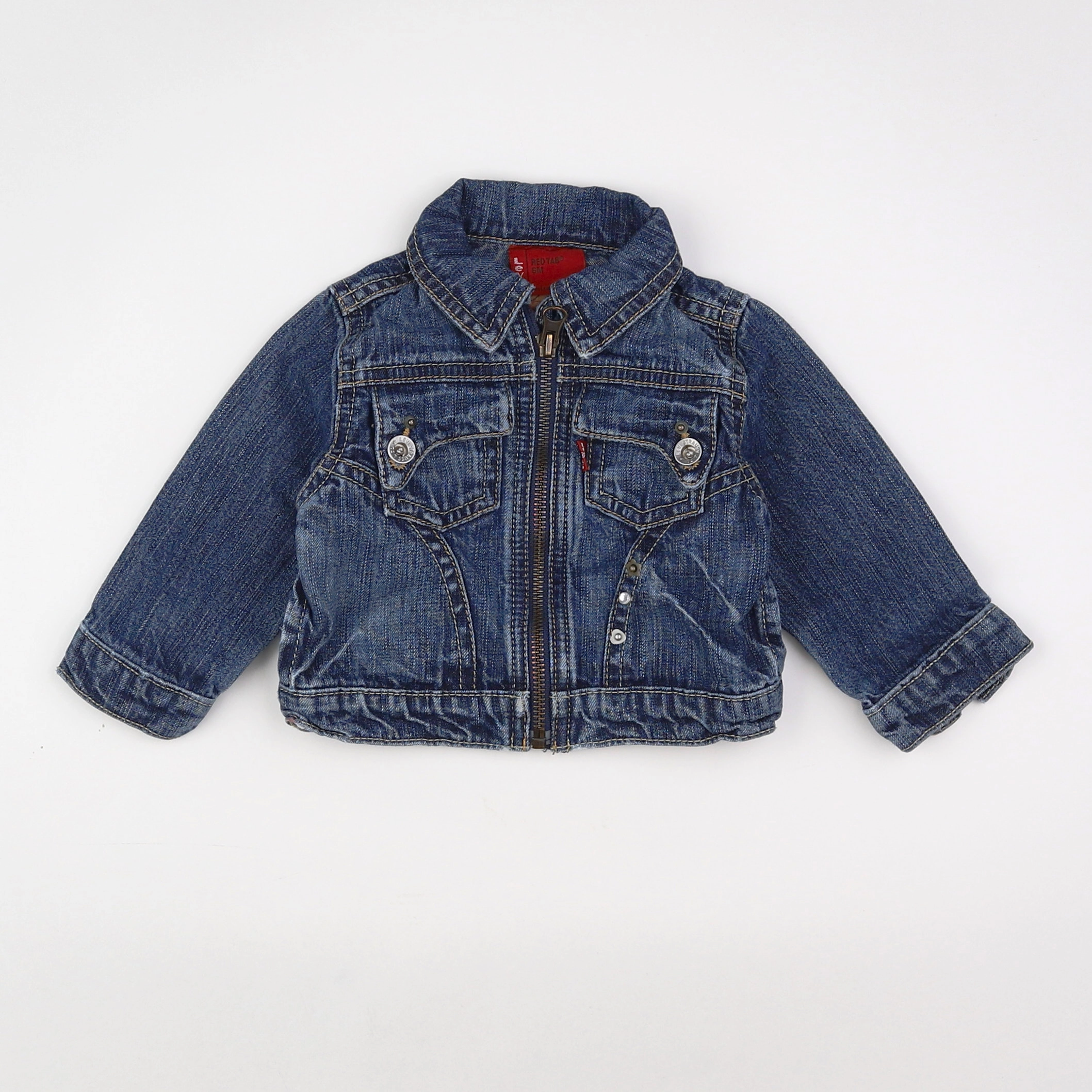 Levi's - veste bleu - 6 mois