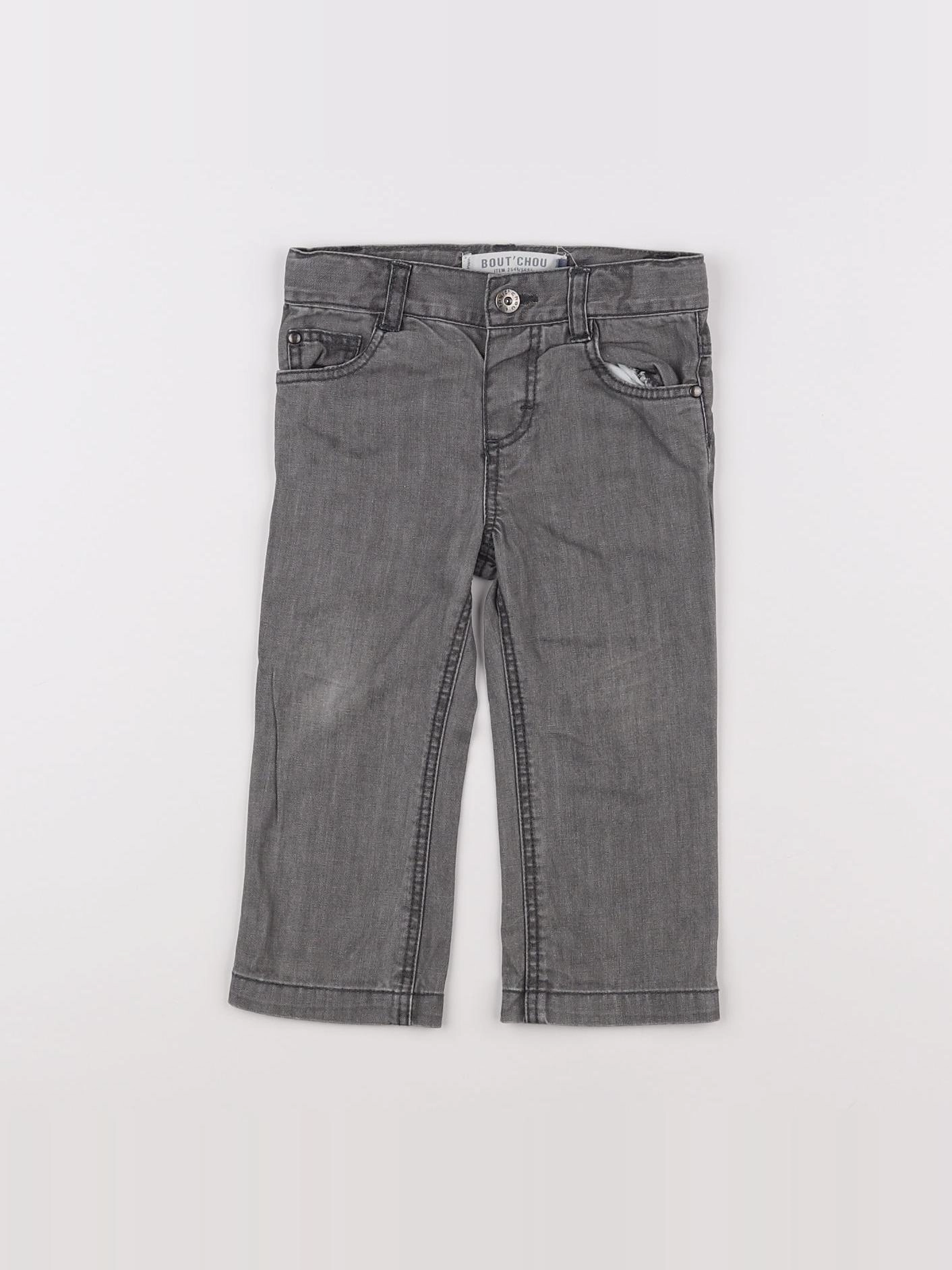 Boutchou - jean gris - 12 mois