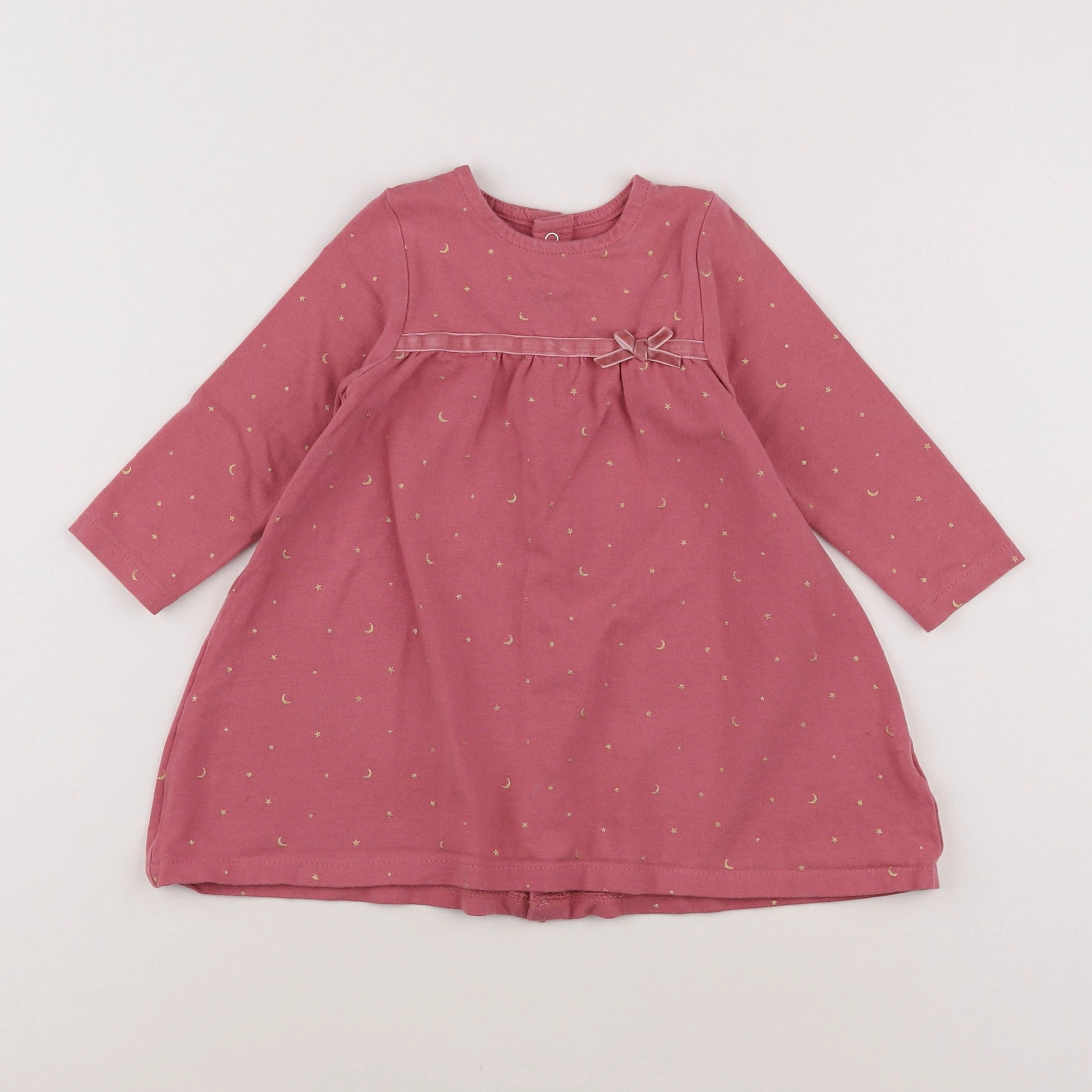 Vertbaudet - robe rose - 18 mois
