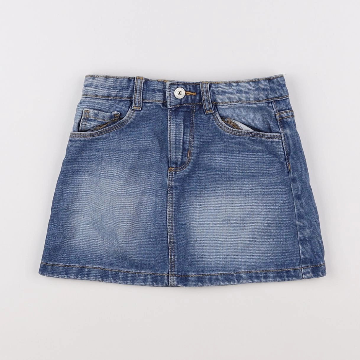 Vertbaudet - jupe bleu - 6 ans
