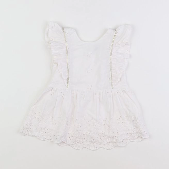 Tape à l'oeil - robe blanc - 6 mois