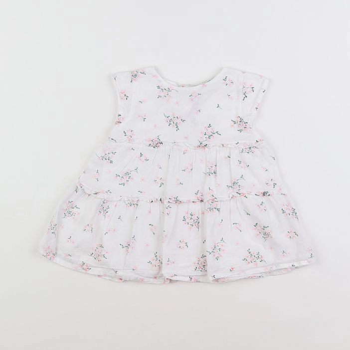 Tape à l'oeil - robe blanc - 6 mois