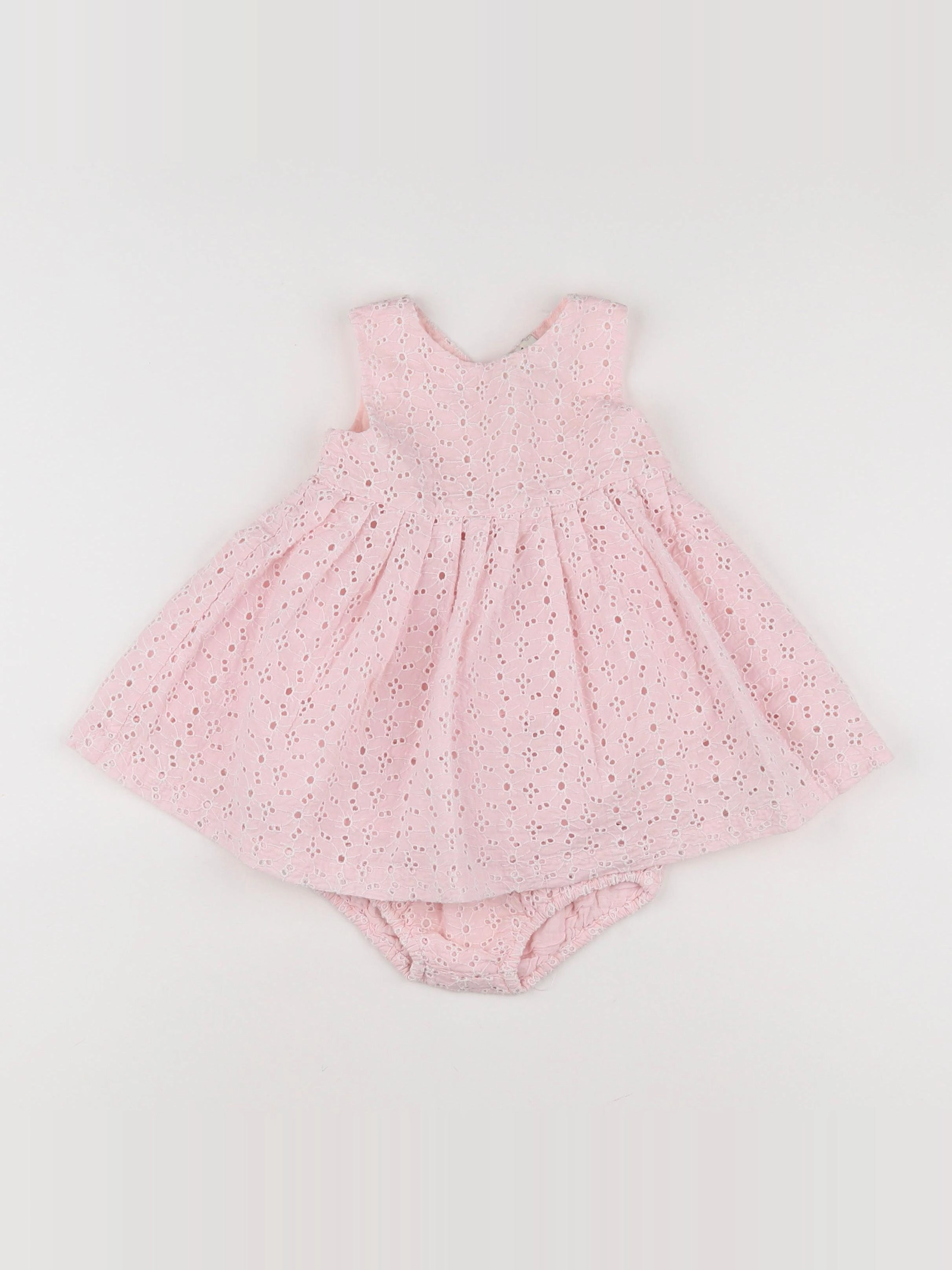Natalys - robe rose - 12 mois