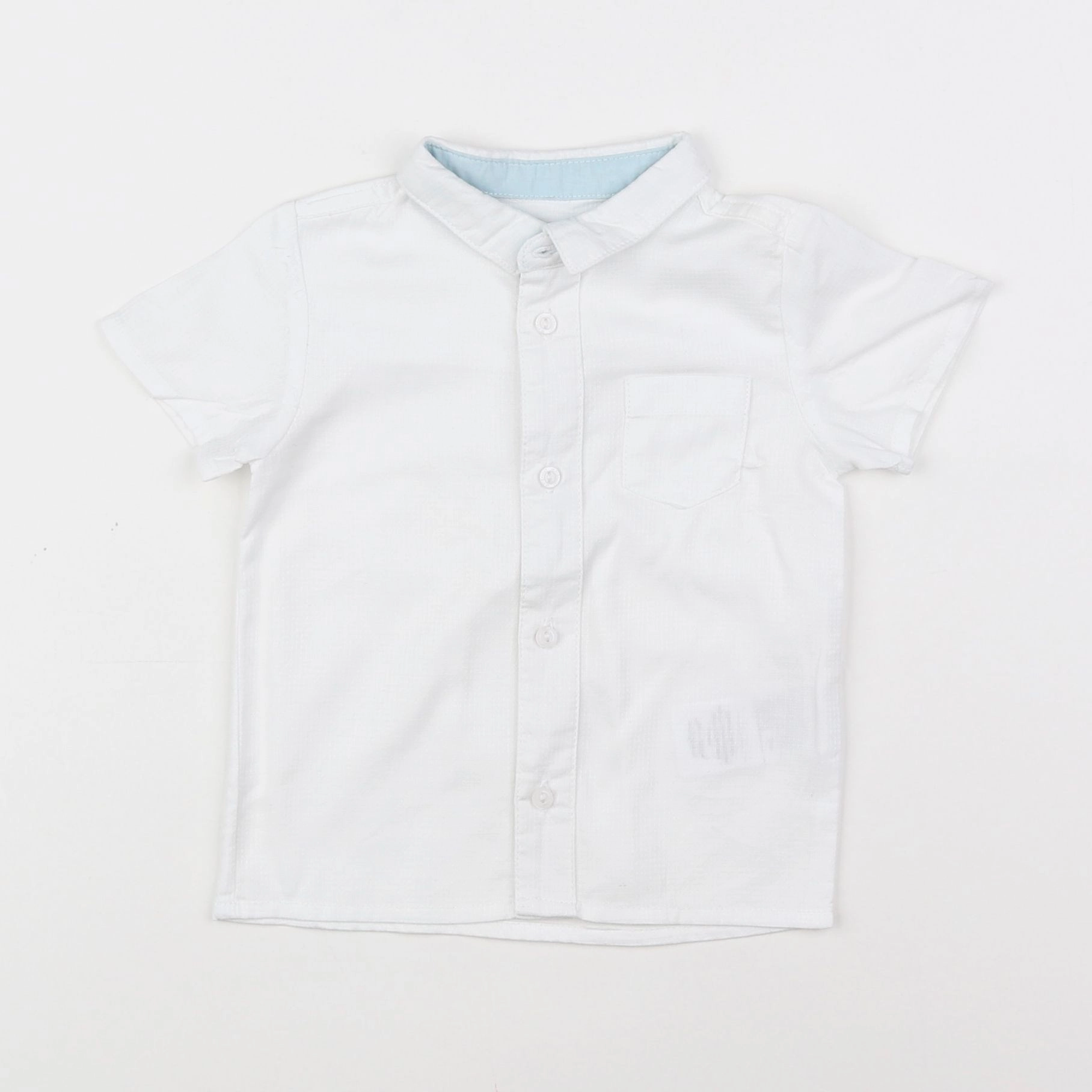 Vertbaudet - chemise blanc - 6 mois