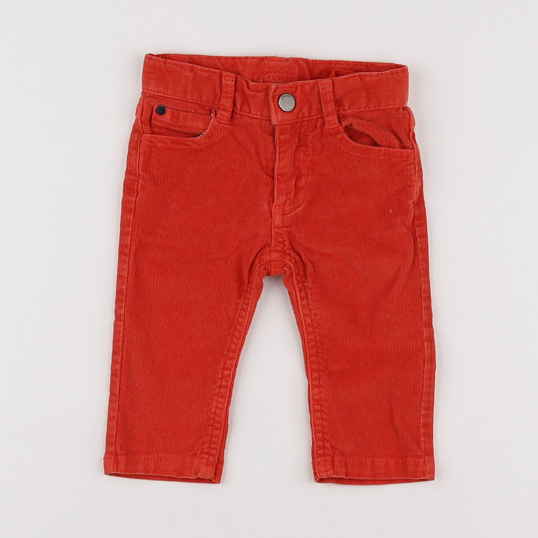 Jacadi - pantalon orange - 6 mois