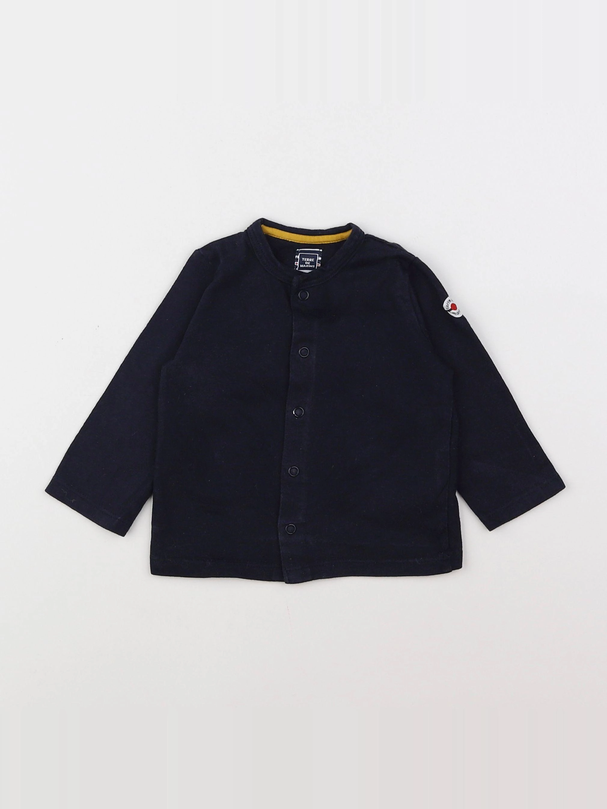 Terre de marins - gilet bleu - 9 mois