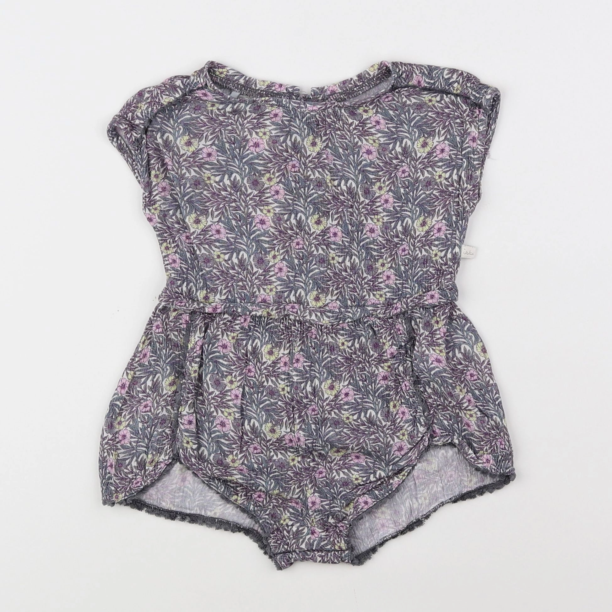 IKKS - combinaison rose, violet - 12 mois