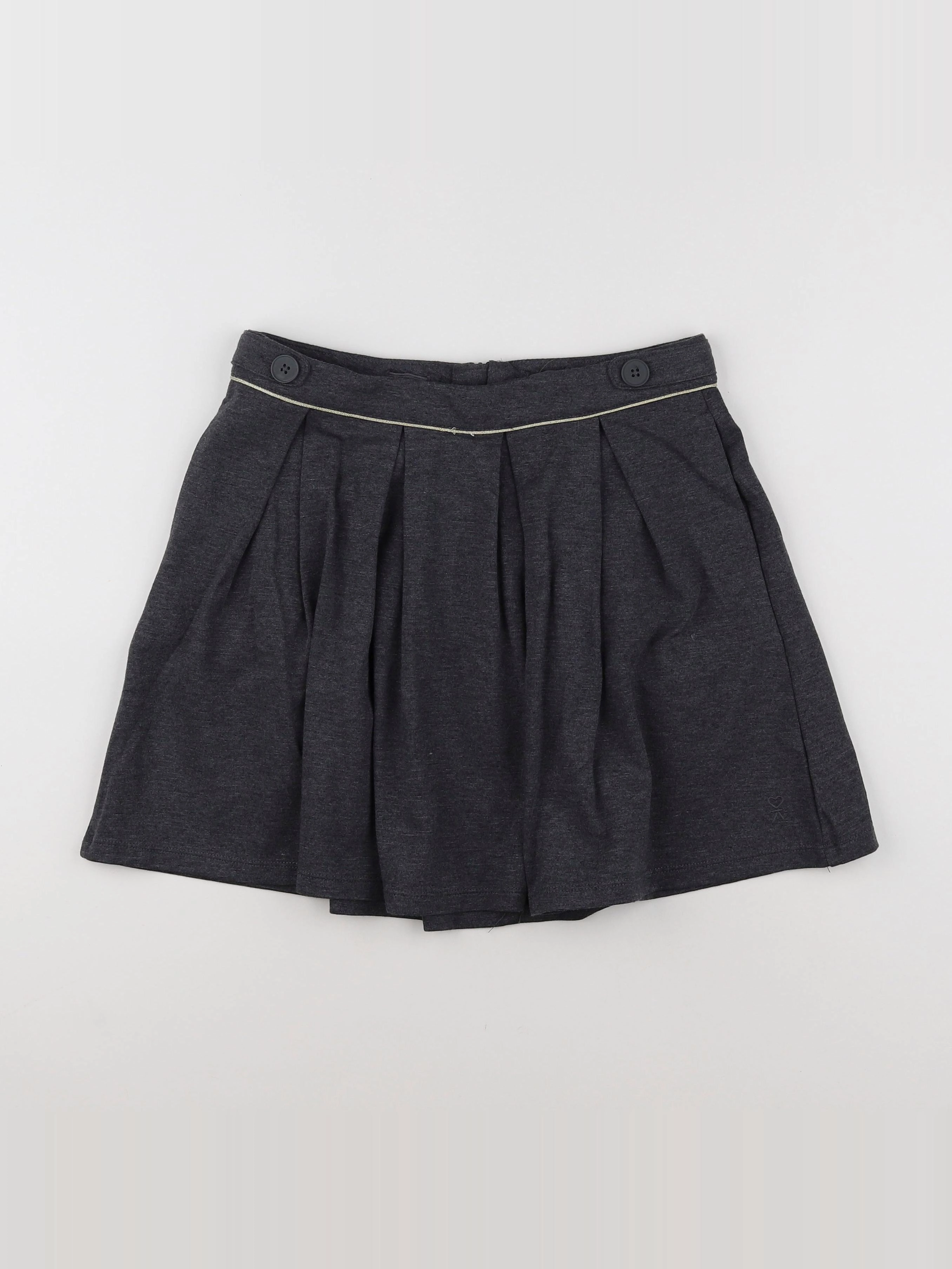 Okaidi - jupe gris - 12 ans