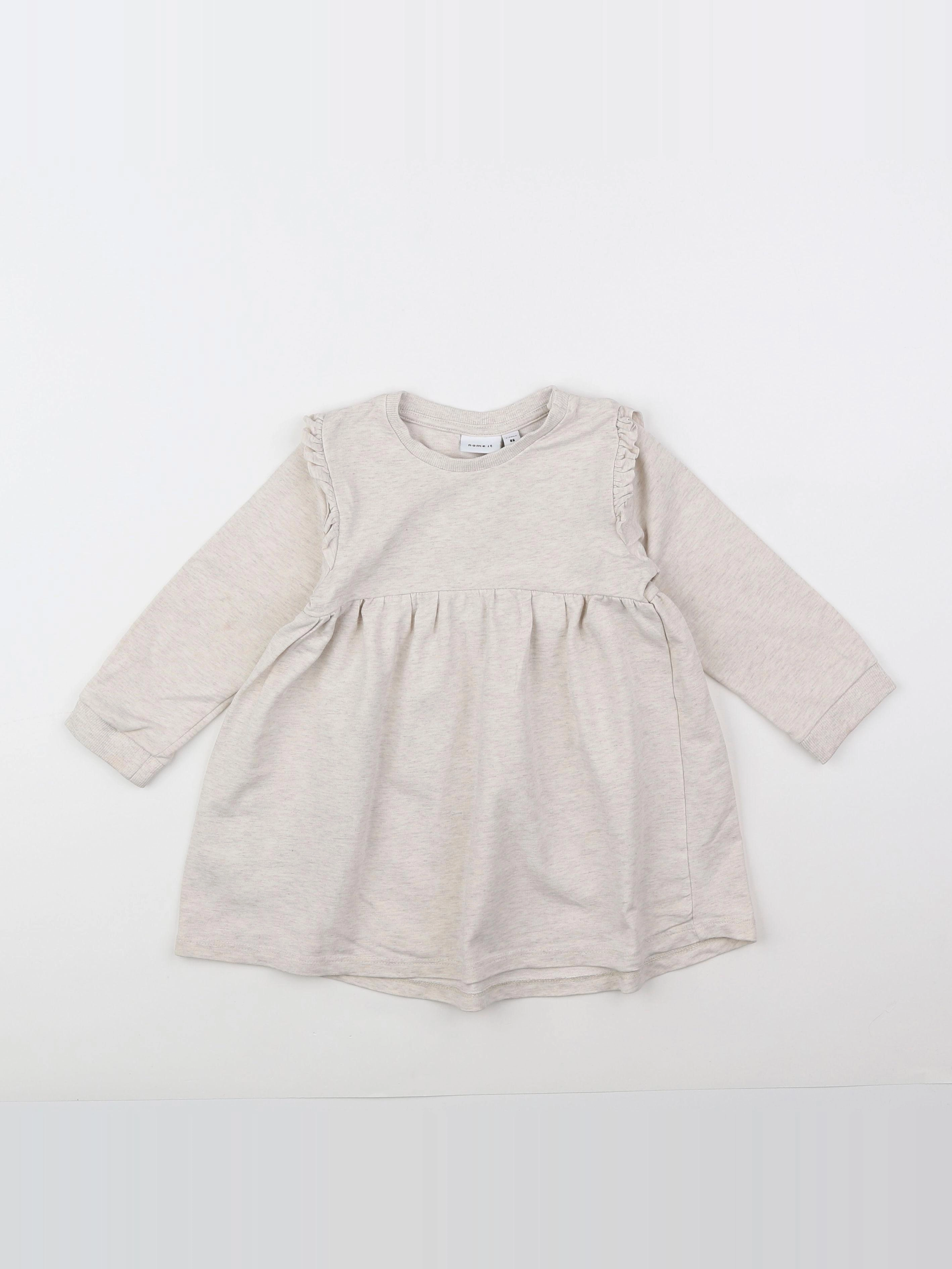 Name it - robe beige - 12/18 mois