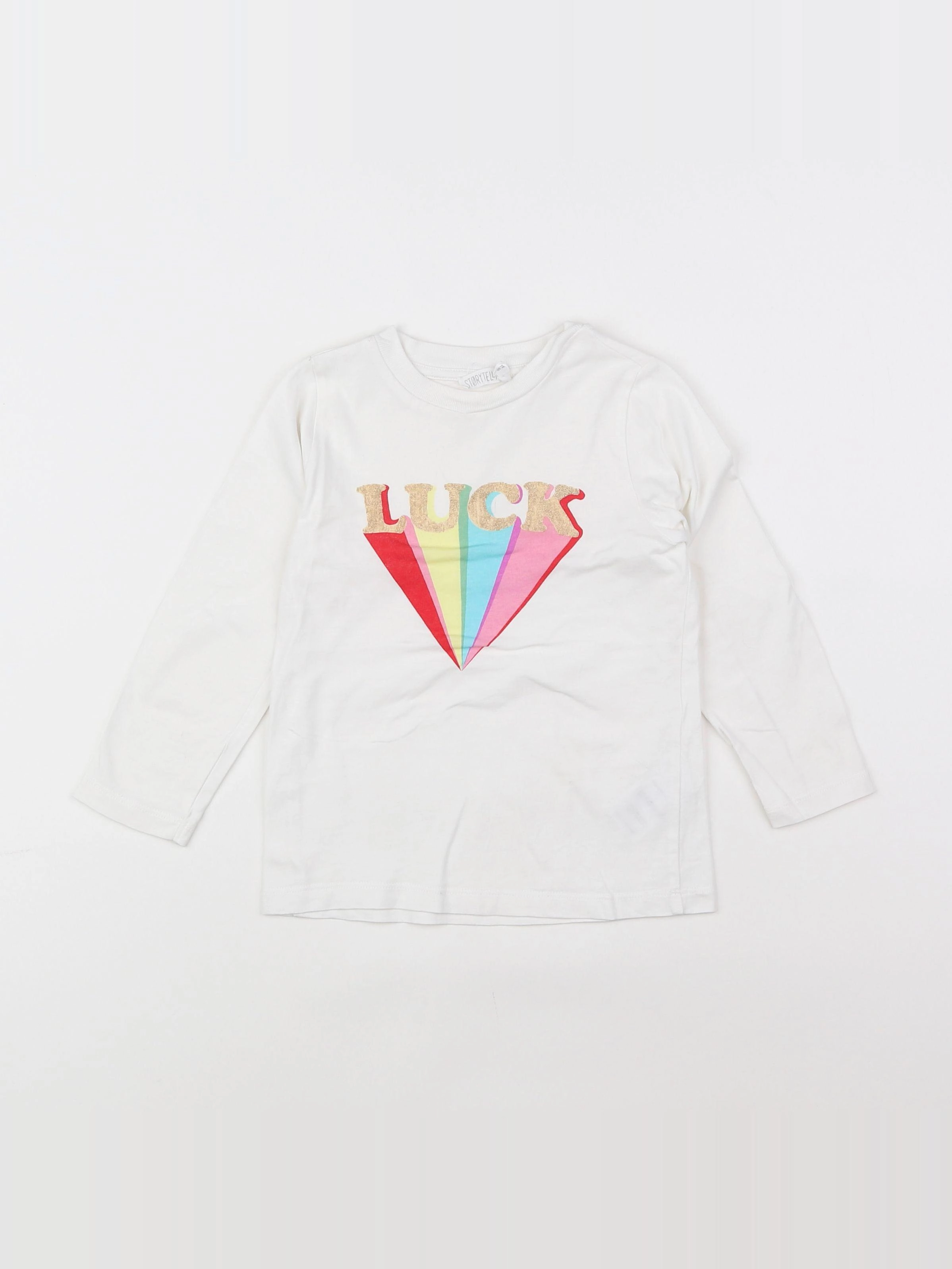 Storytelling - tee-shirt blanc - 2 ans