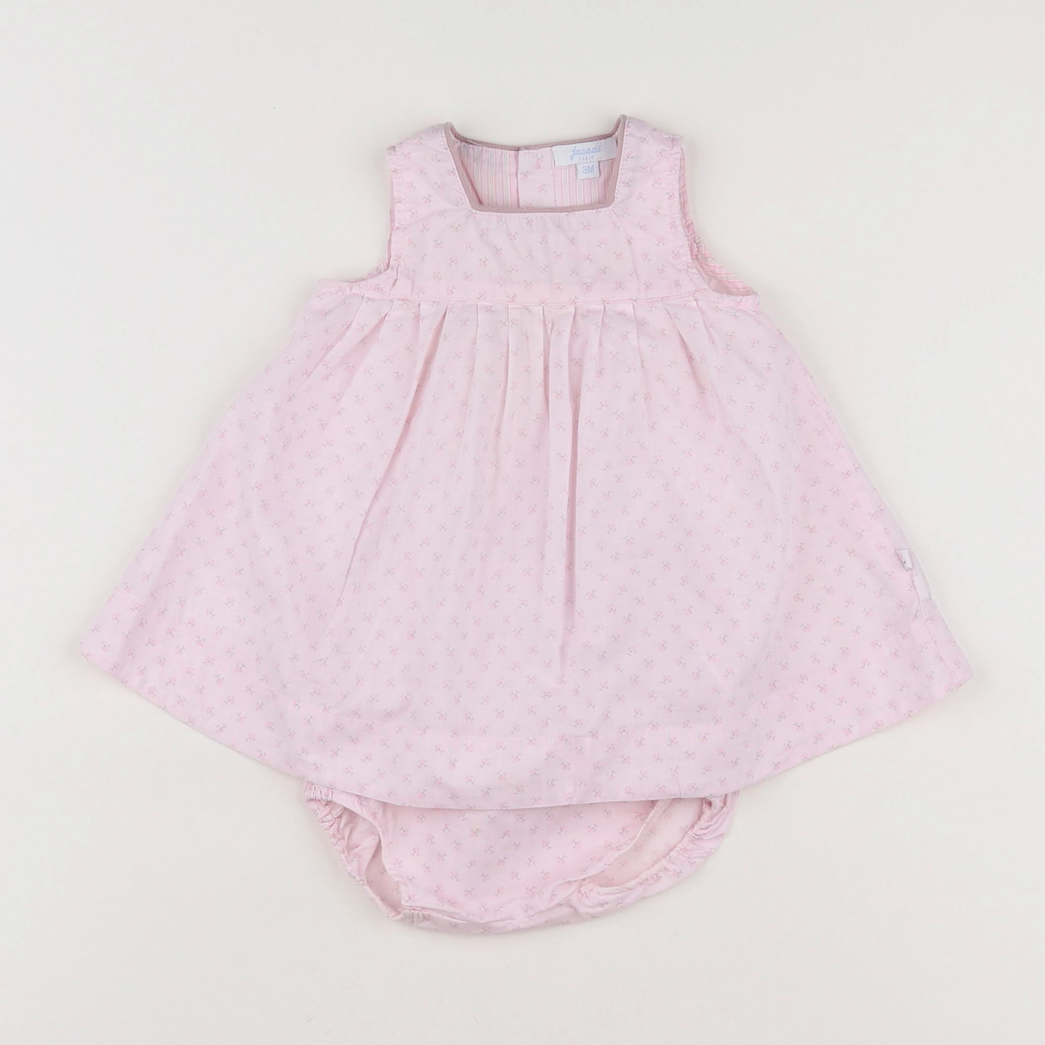 Jacadi - robe rose - 3 mois