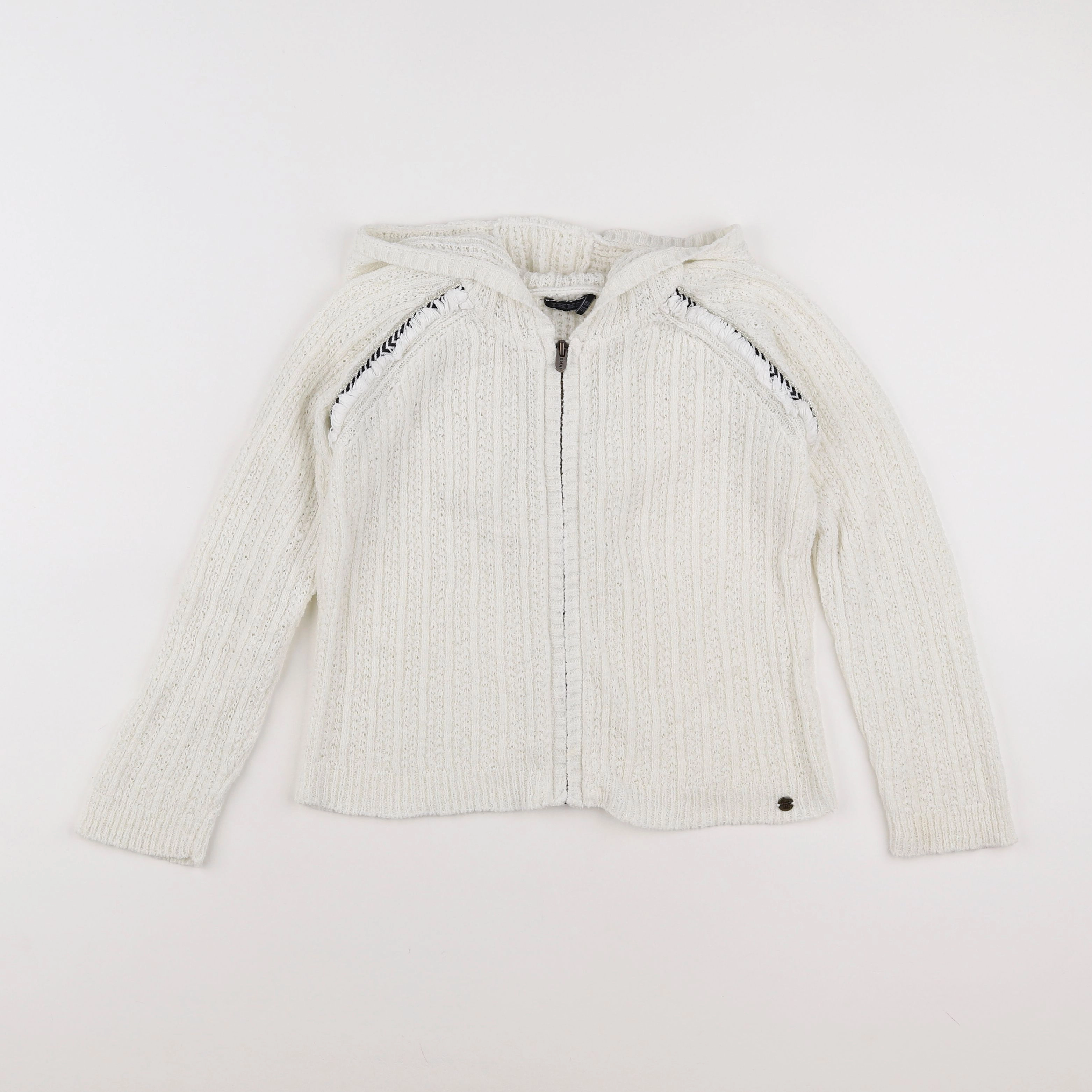 IKKS - gilet blanc - 8 ans