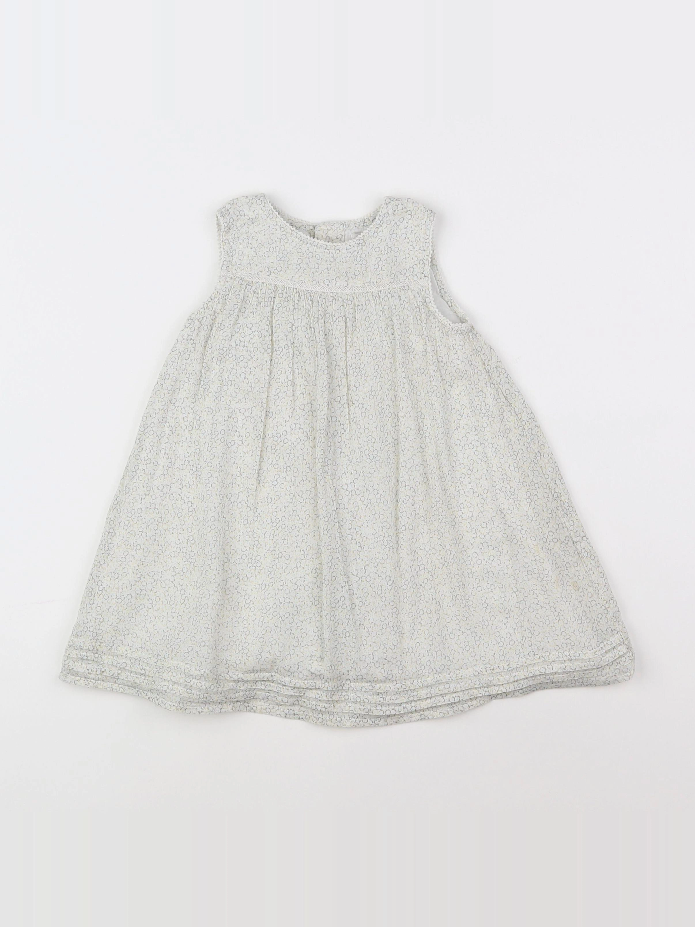 Boutchou - robe multicolore - 12 mois