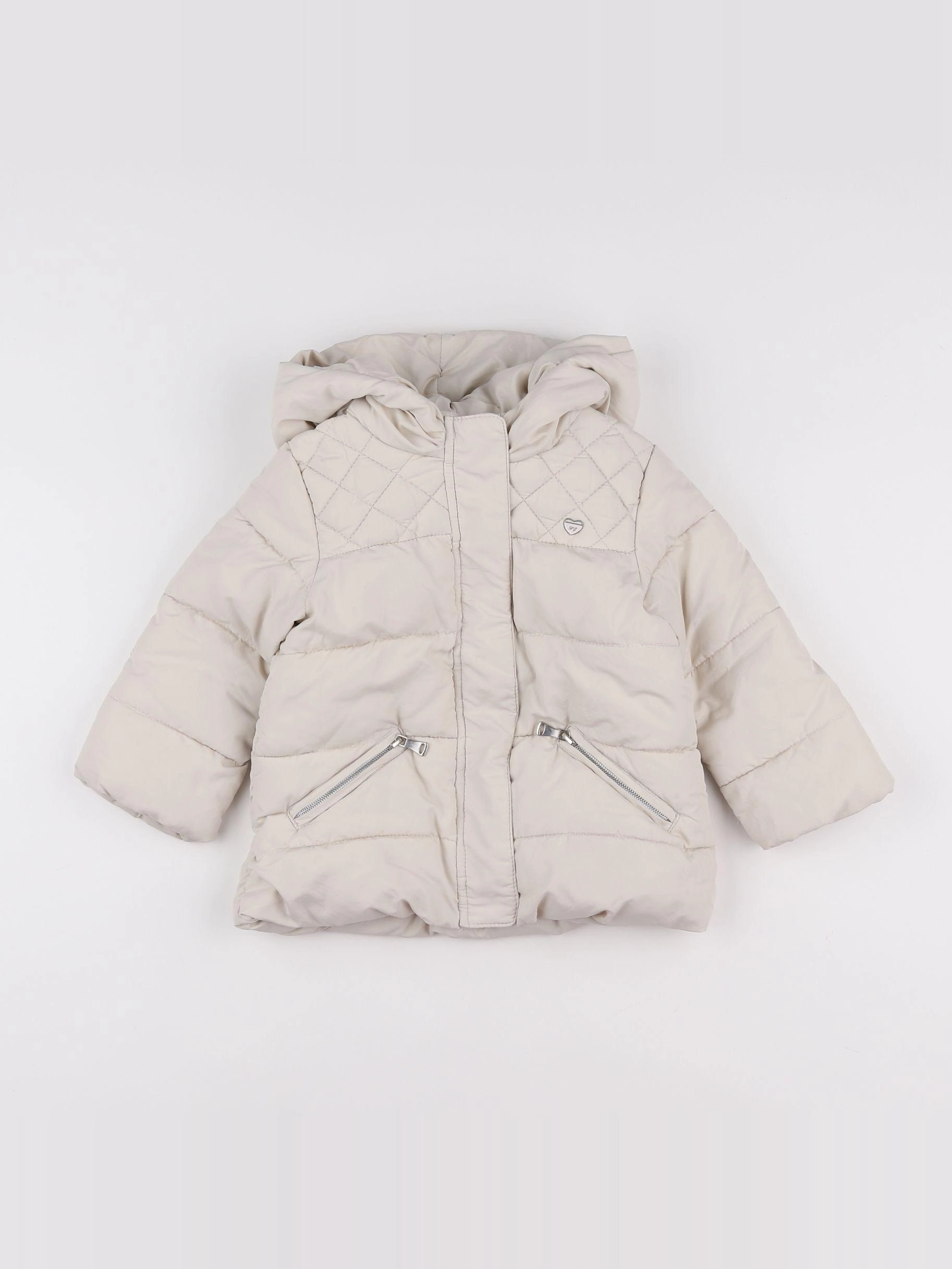 Zara - manteau beige - 18 mois à 2 ans