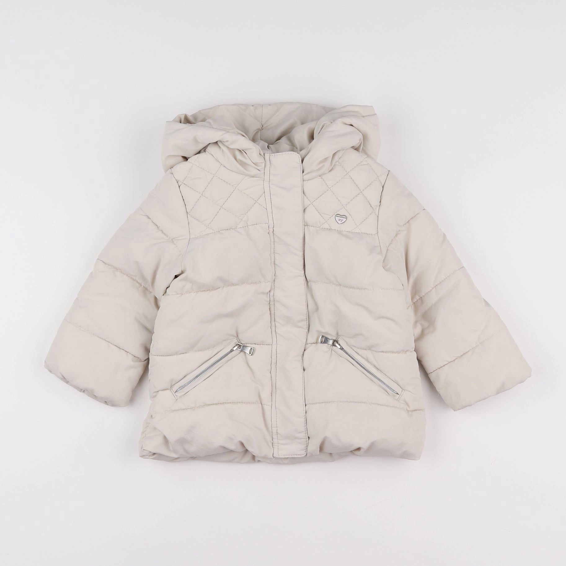 Zara - manteau beige - 18 mois à 2 ans