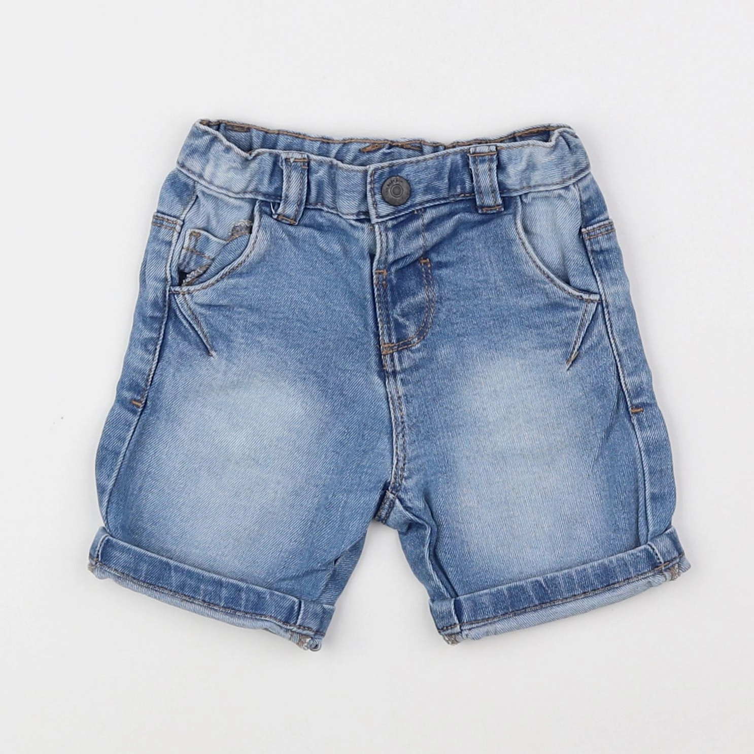 Tape à l'oeil - short bleu - 9 mois