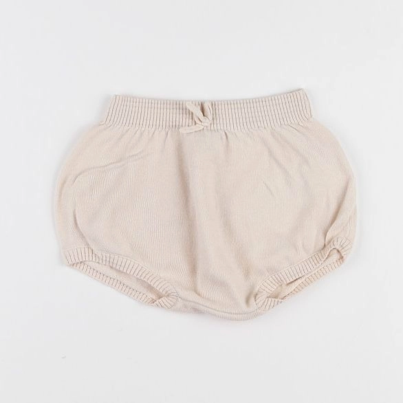 Vertbaudet - short beige - 6 mois