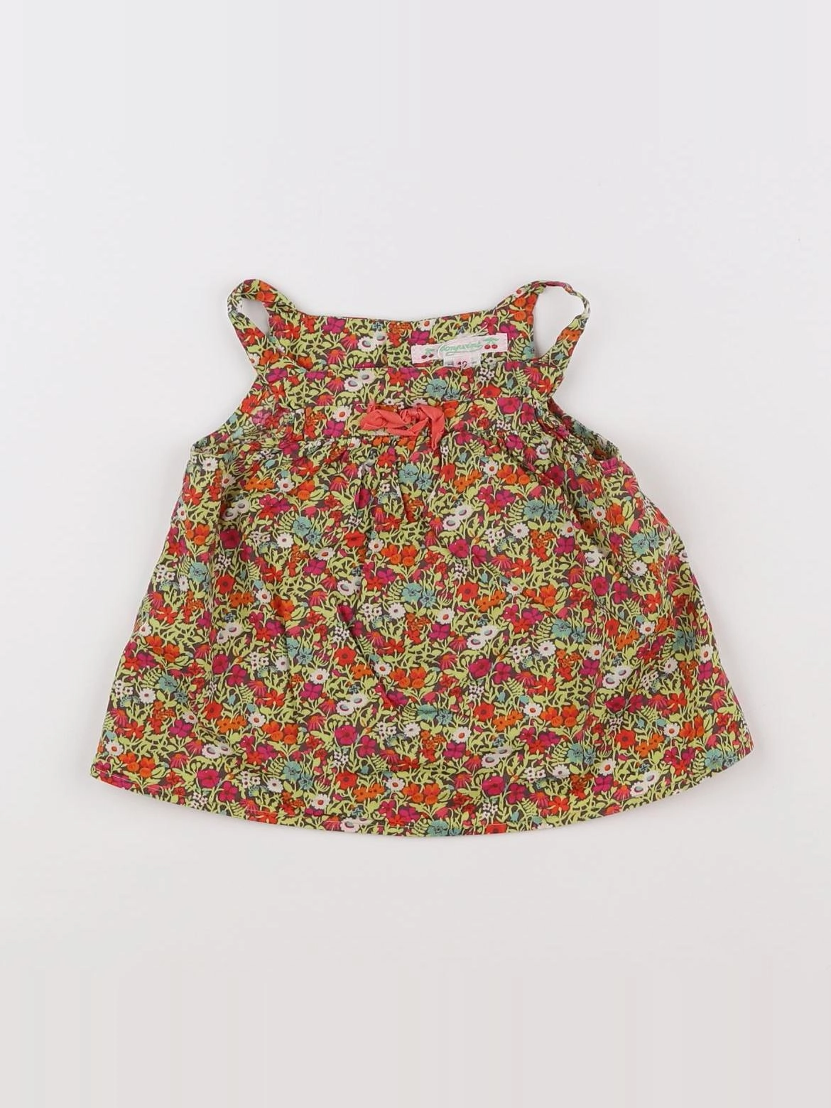 Bonpoint - blouse multicolore - 12 mois
