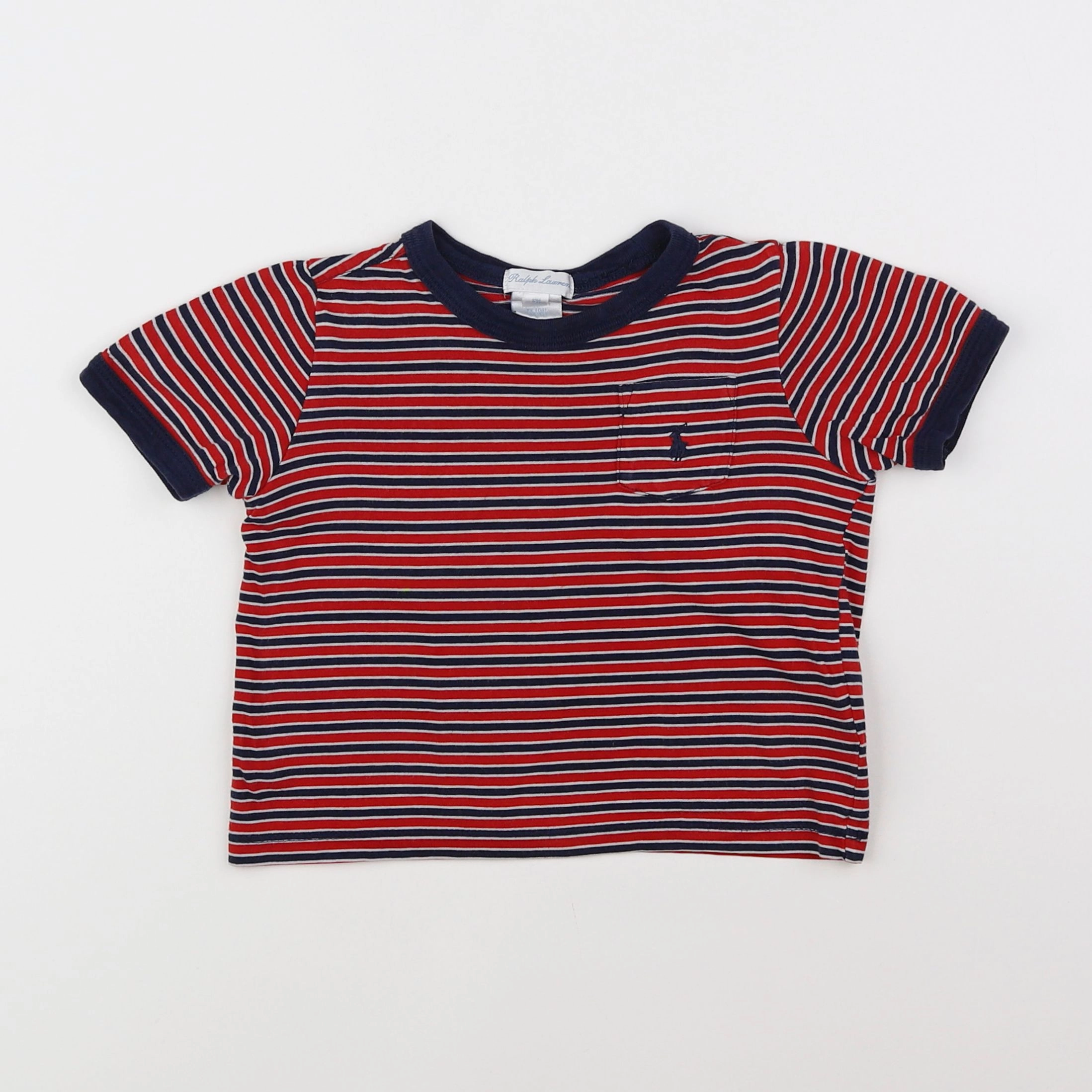 Ralph Lauren - tee-shirt rouge - 12 mois