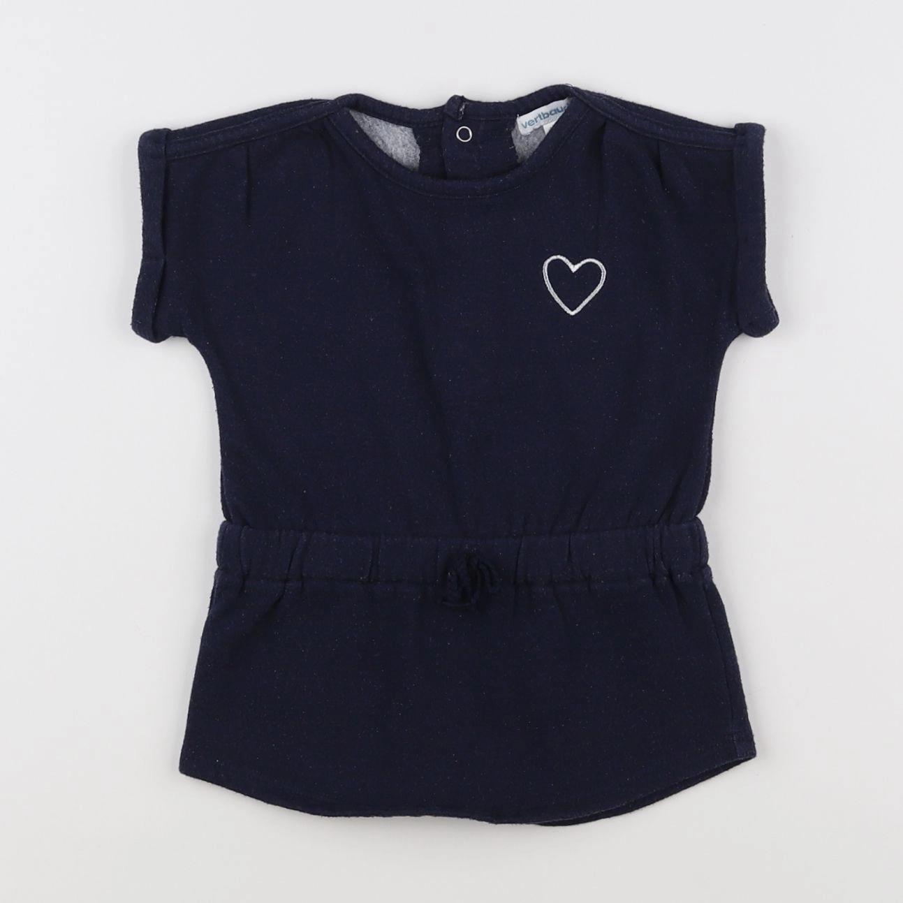 Vertbaudet - robe bleu - 18 mois