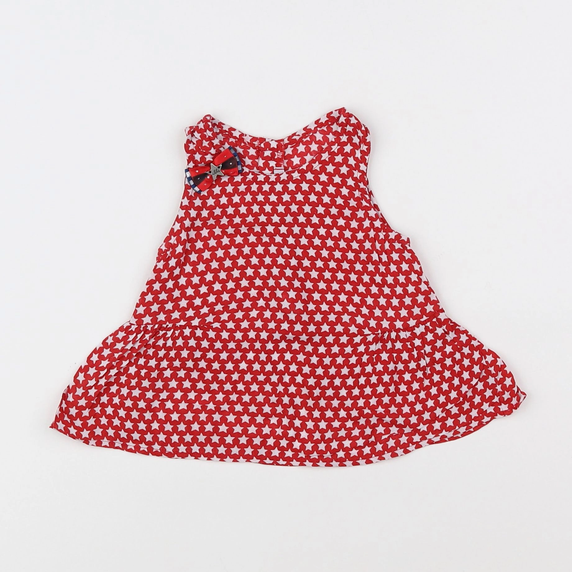 IKKS - blouse rouge - 6 mois