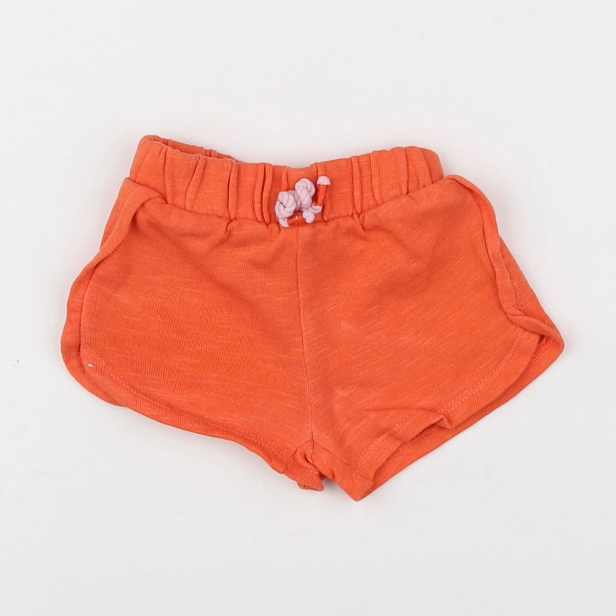Vertbaudet - short orange - 3 mois