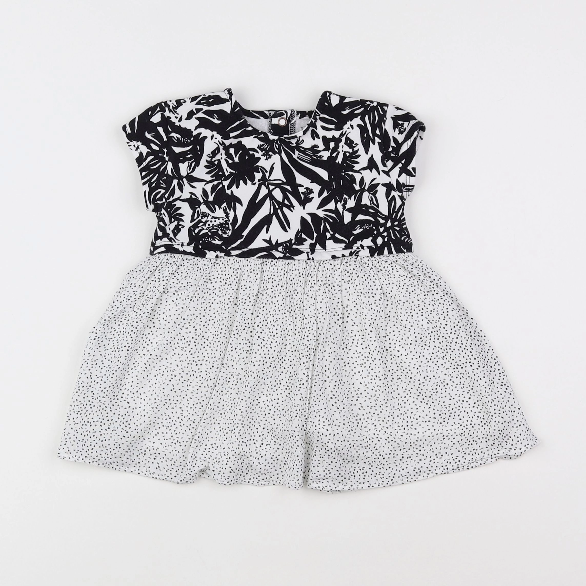 IKKS - robe noir - 12 mois