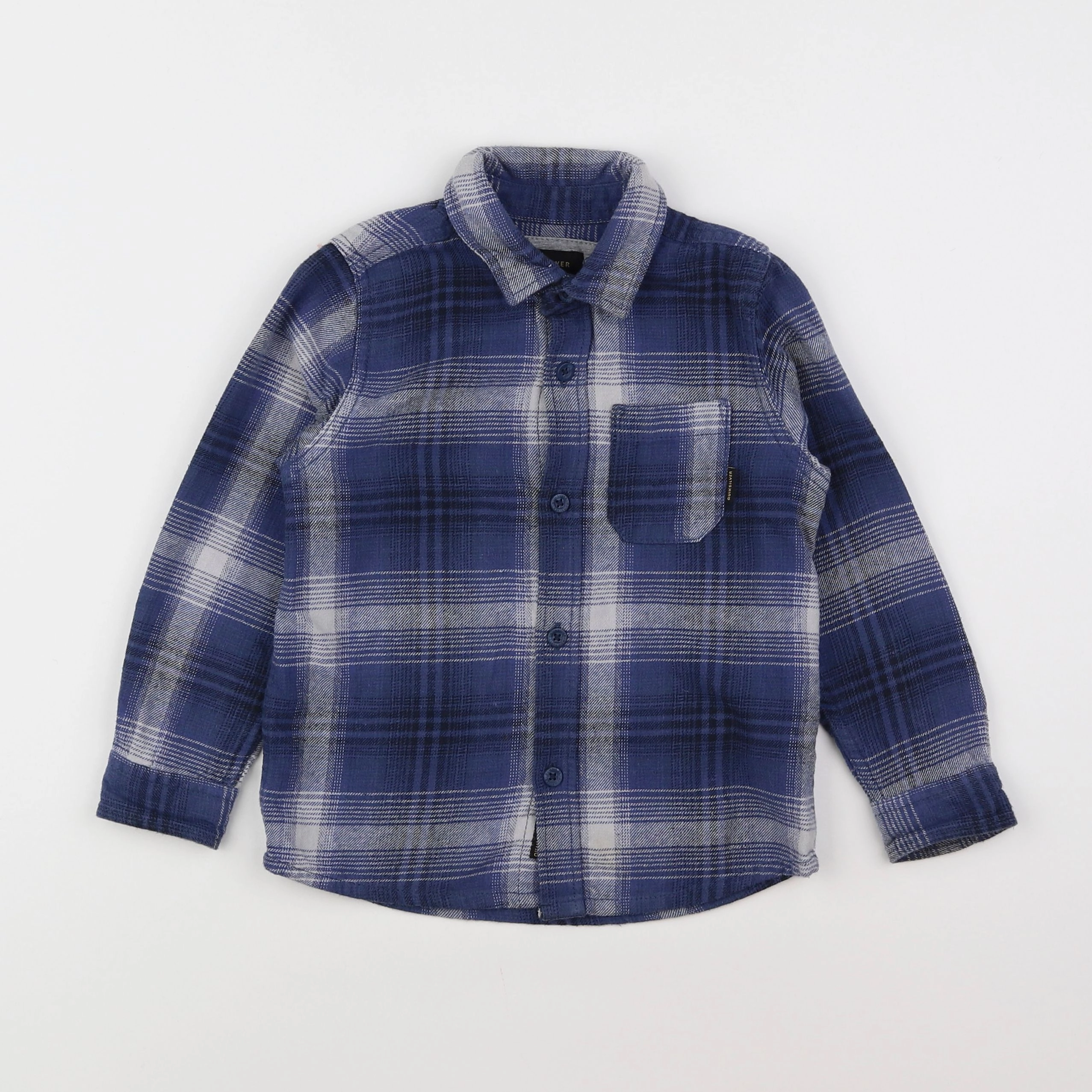 Quicksilver - chemise bleu - 4 ans