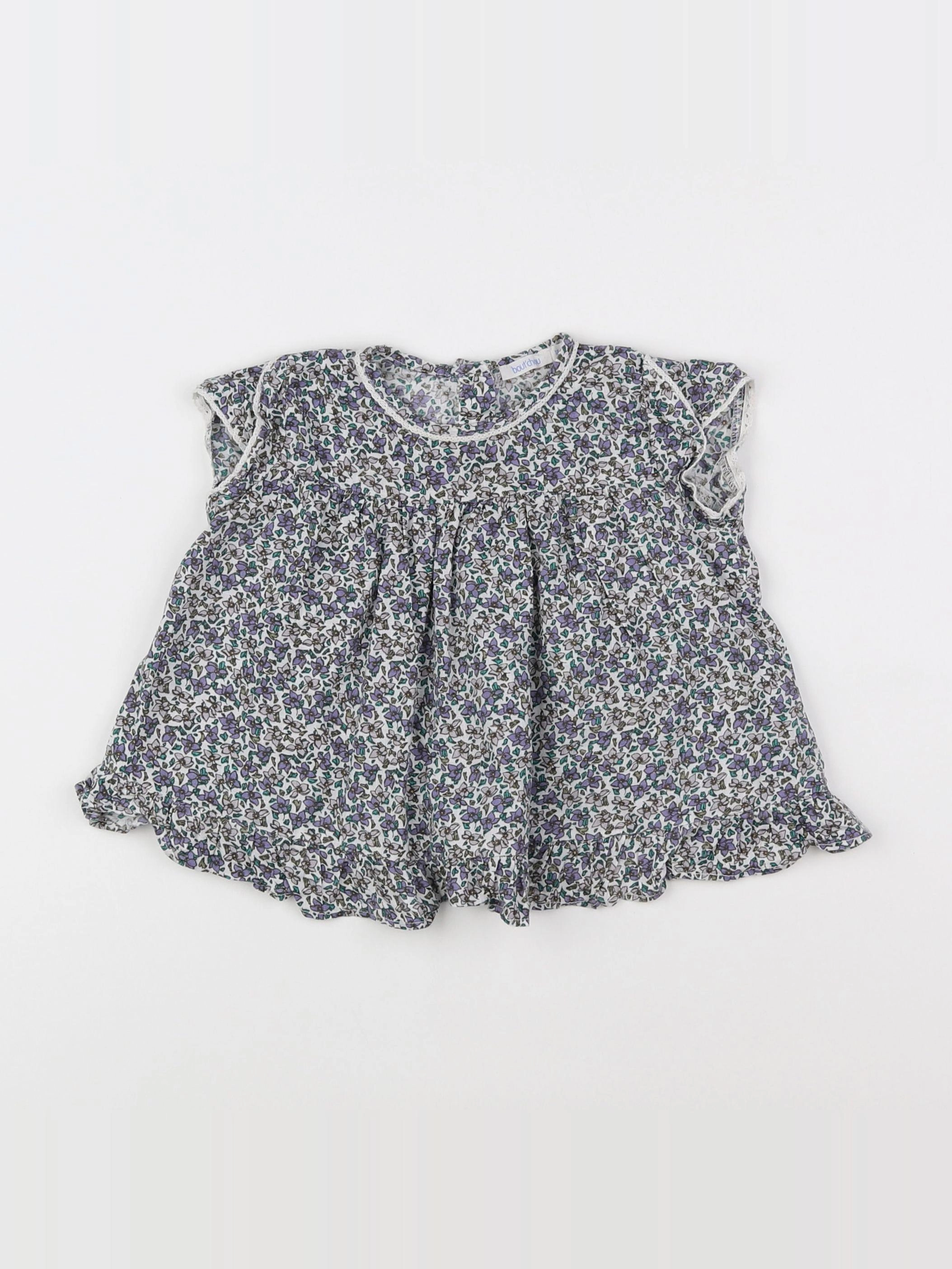 Boutchou - blouse violet - 18 mois