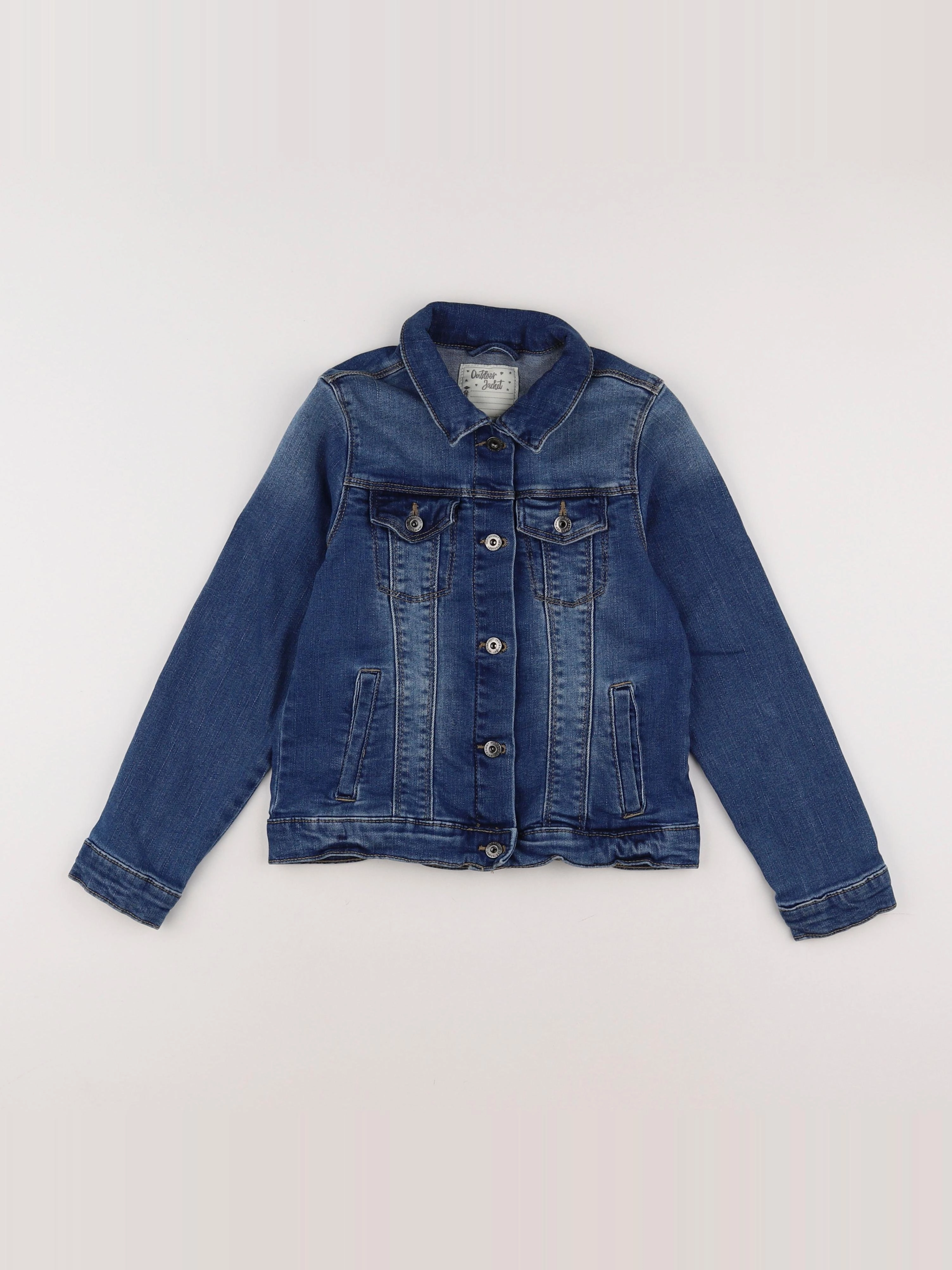 Vertbaudet - veste bleu - 8 ans