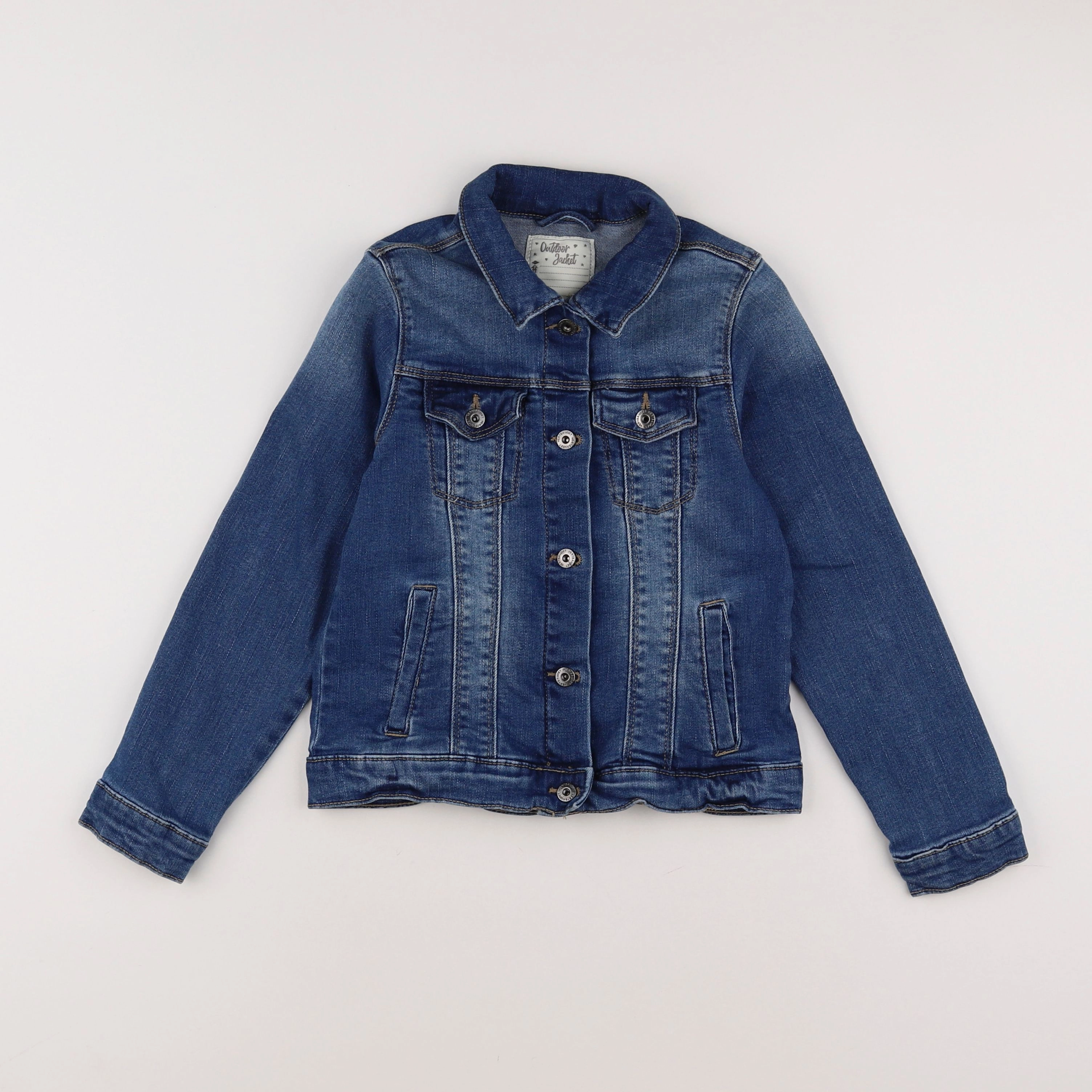 Vertbaudet - veste bleu - 8 ans