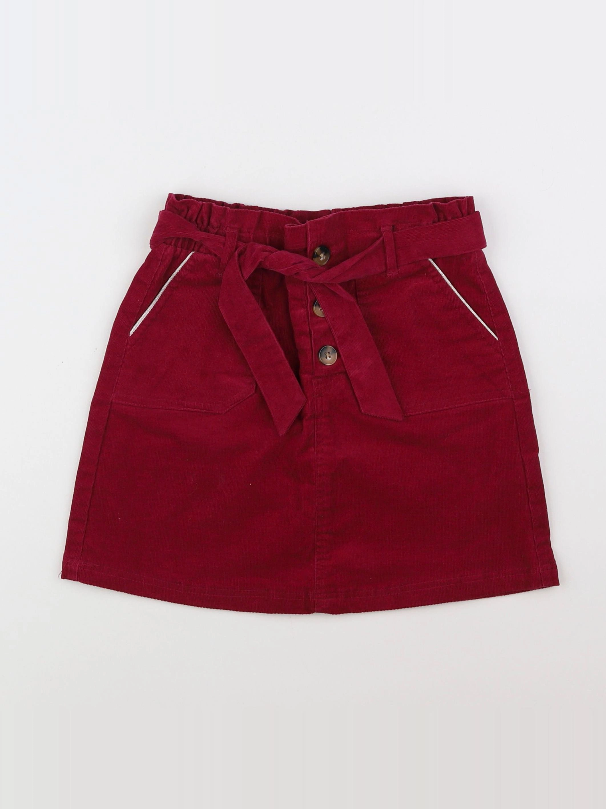 Okaidi - jupe rouge - 10 ans