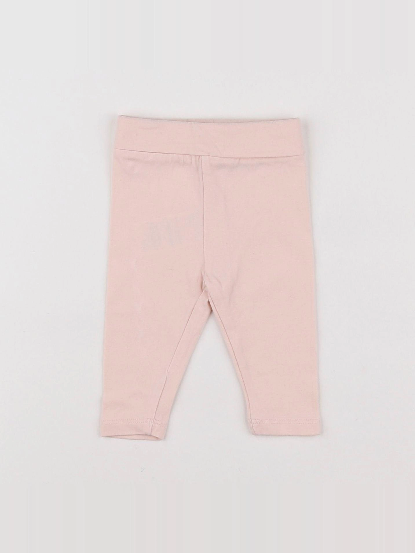 Vertbaudet - legging rose - 1 mois