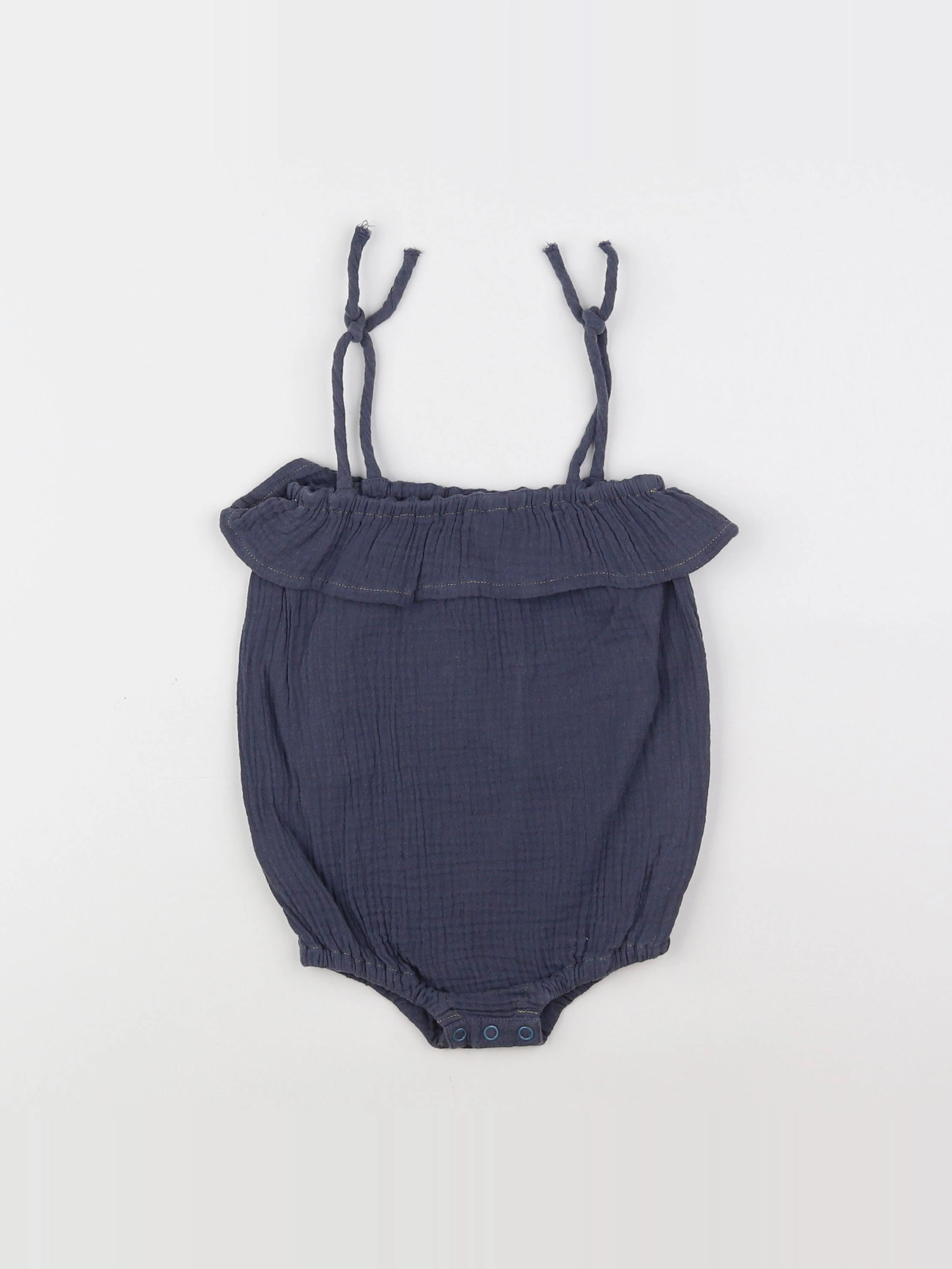 Les Petites Choses - combinaison bleu - 6 mois