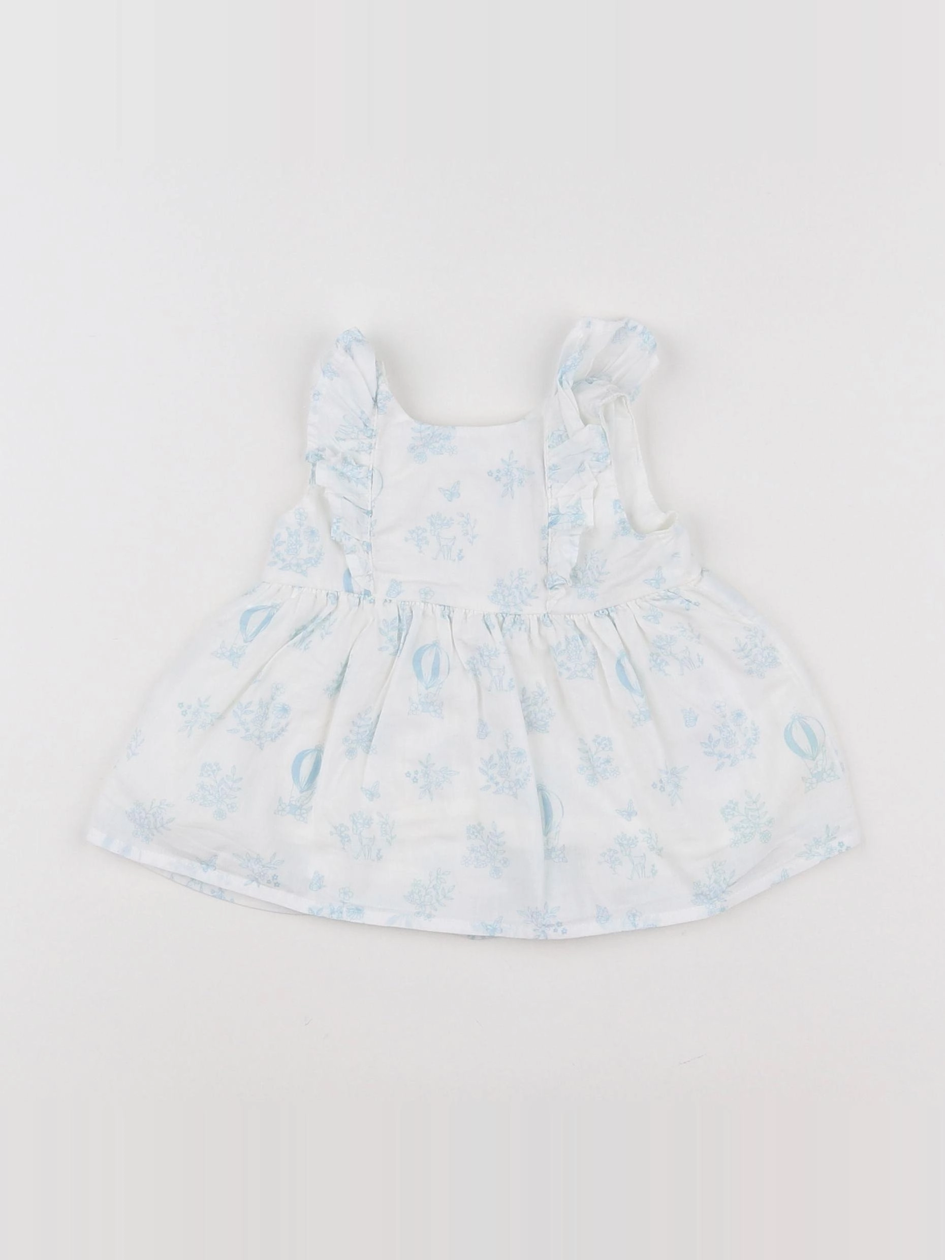 Vertbaudet - robe blanc - 1 mois