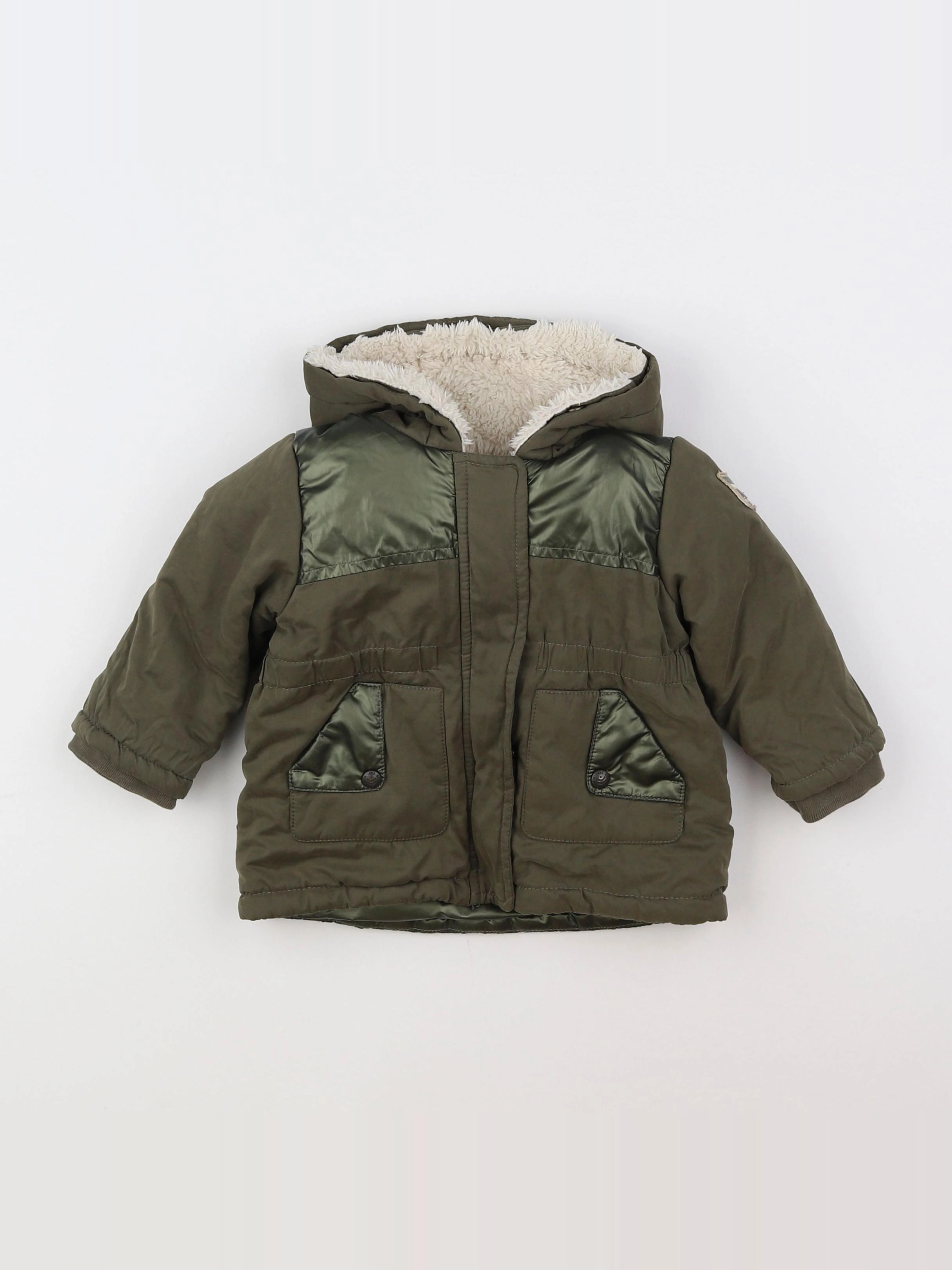 IKKS - parka vert - 12 mois