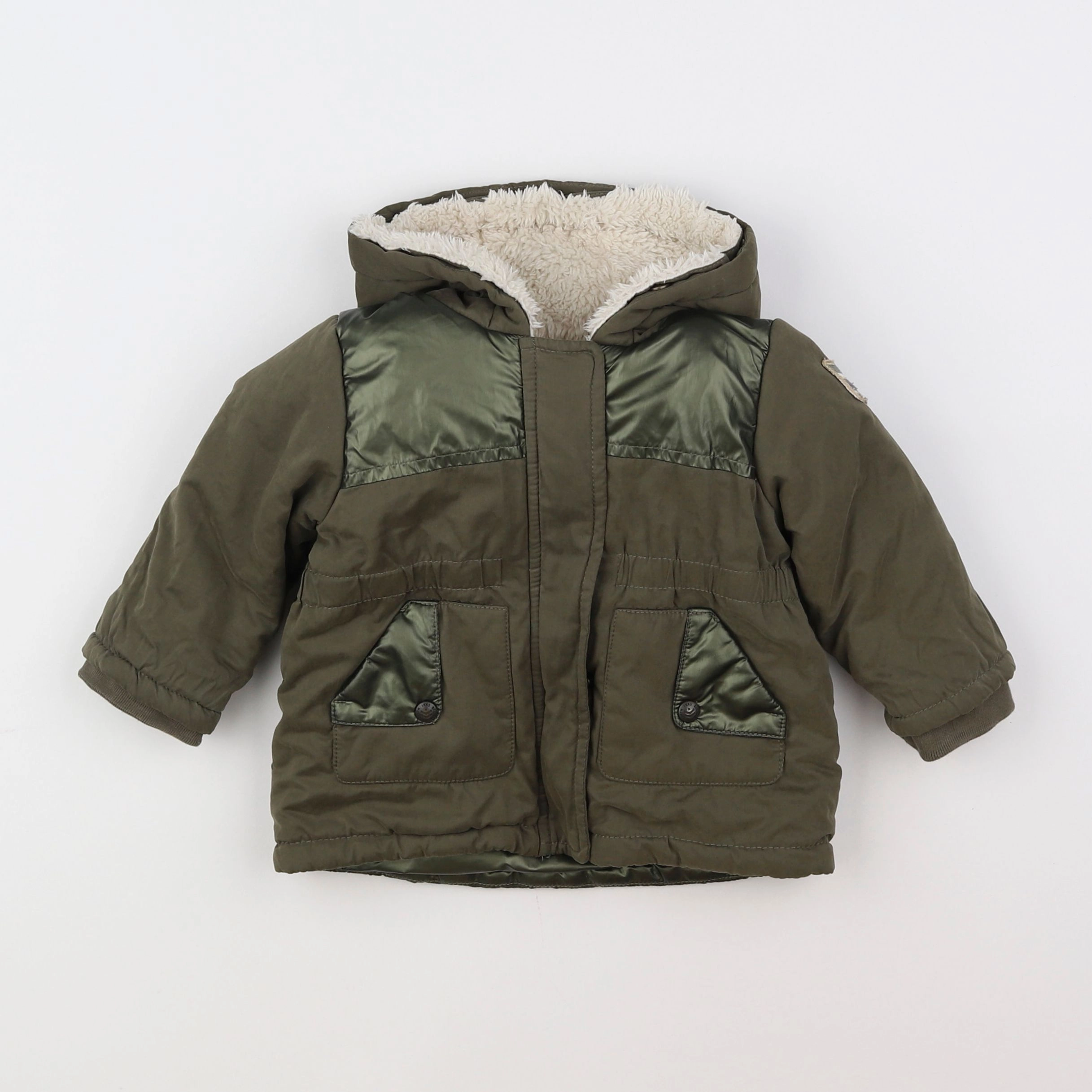 IKKS - parka vert - 12 mois