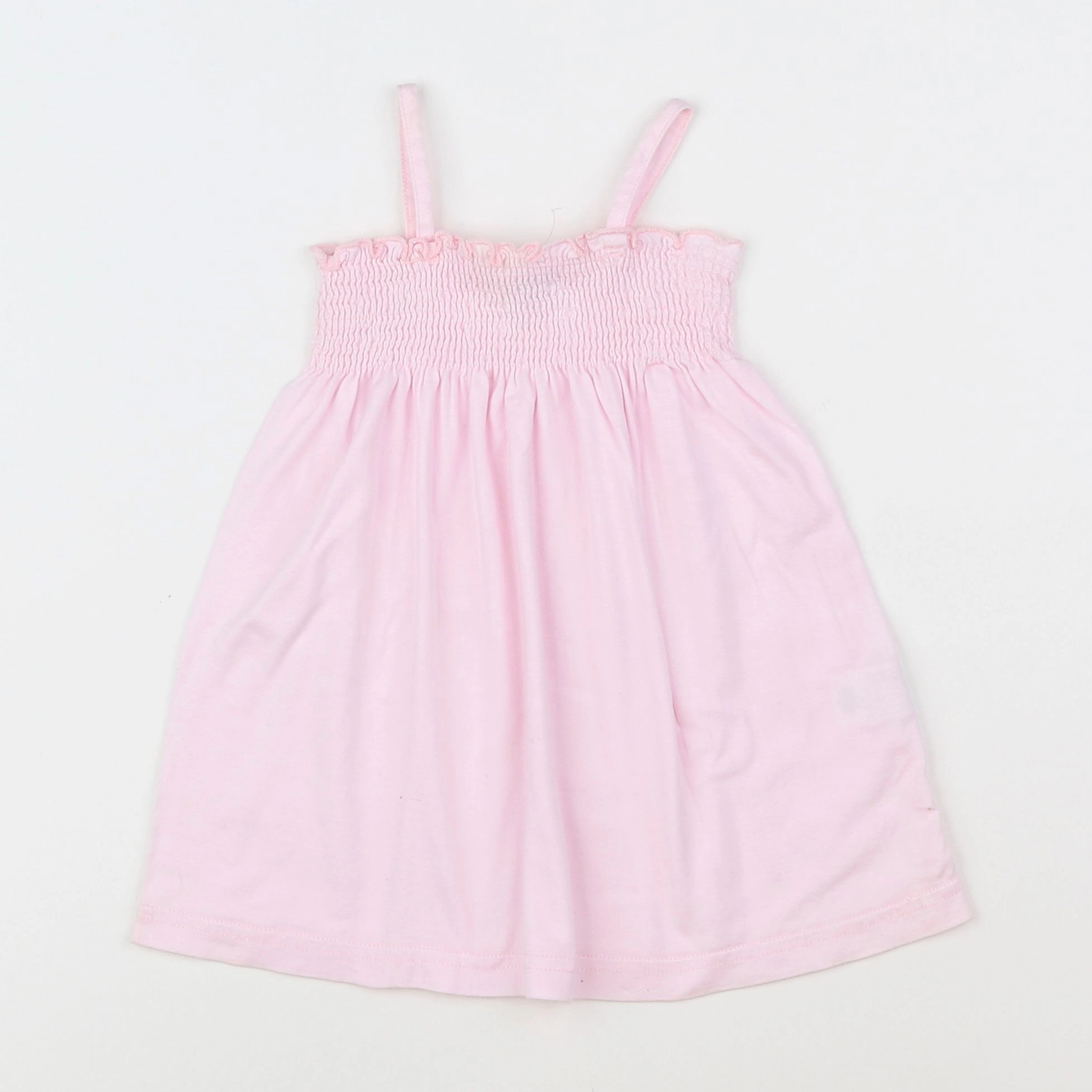 Petit Bateau - robe rose - 6 mois