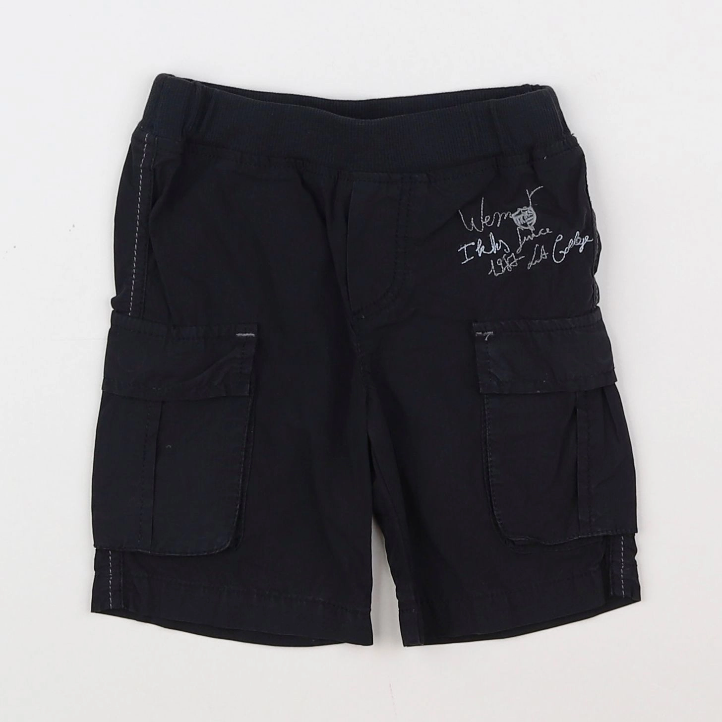 IKKS - short noir - 6 mois