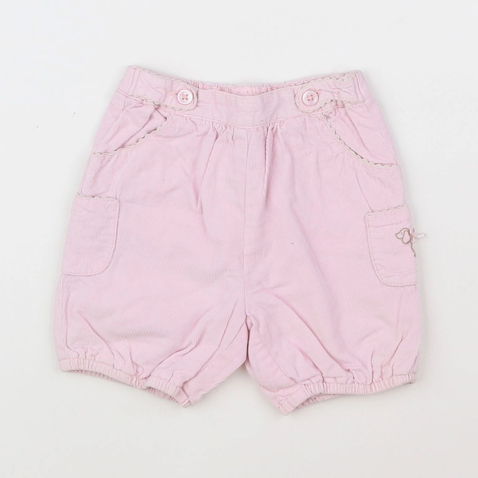 Jacadi - short rose - 6 mois