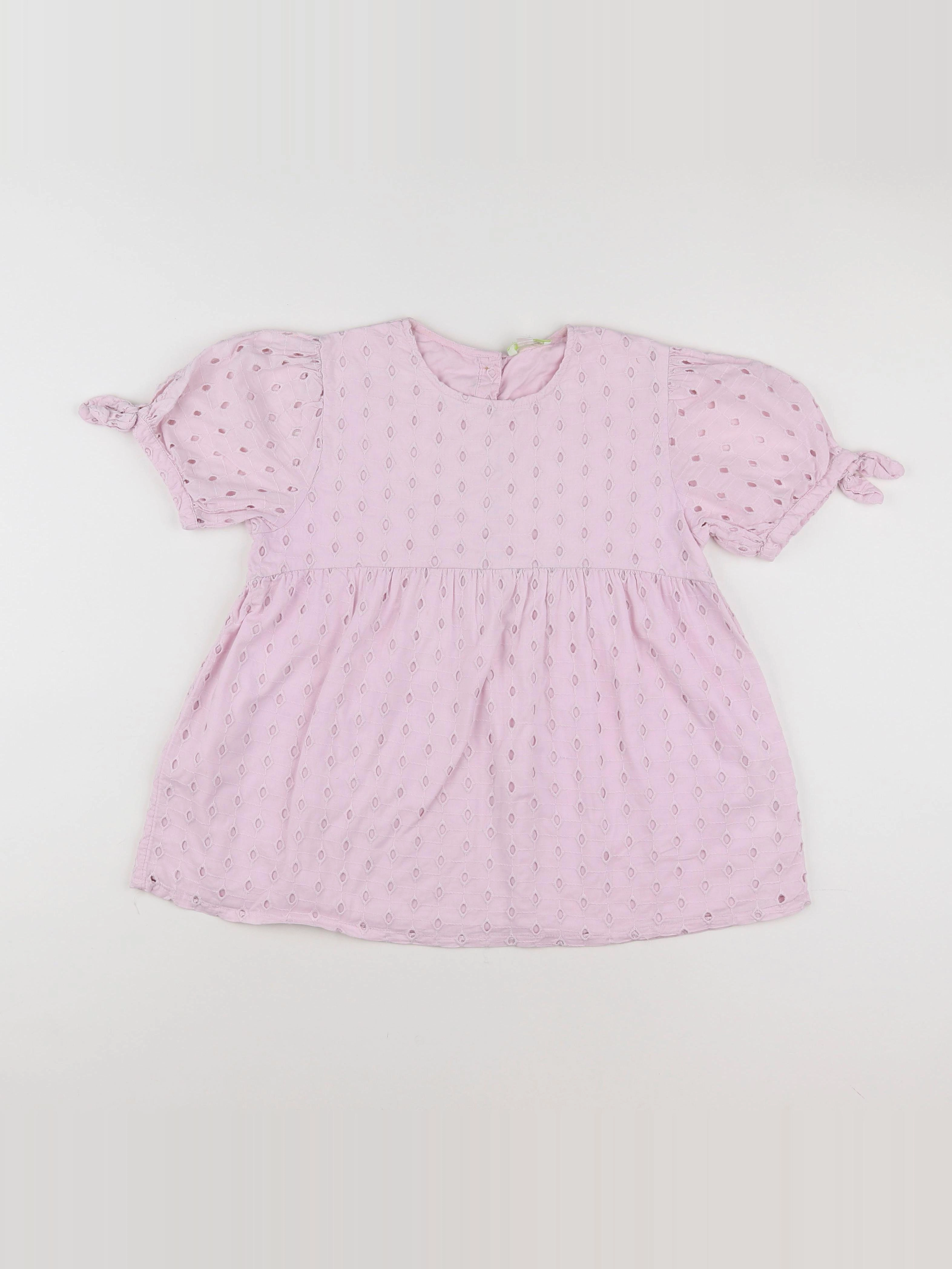 Vertbaudet - blouse rose - 10 ans