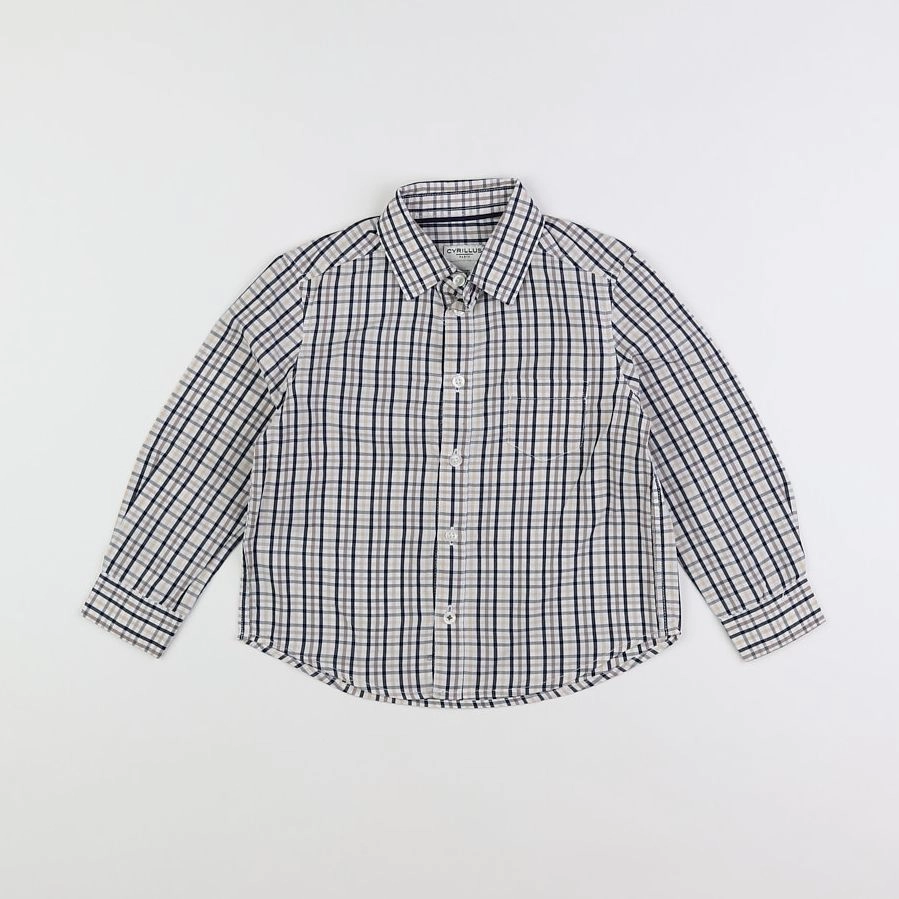 Cyrillus - chemise multicolore - 4 ans
