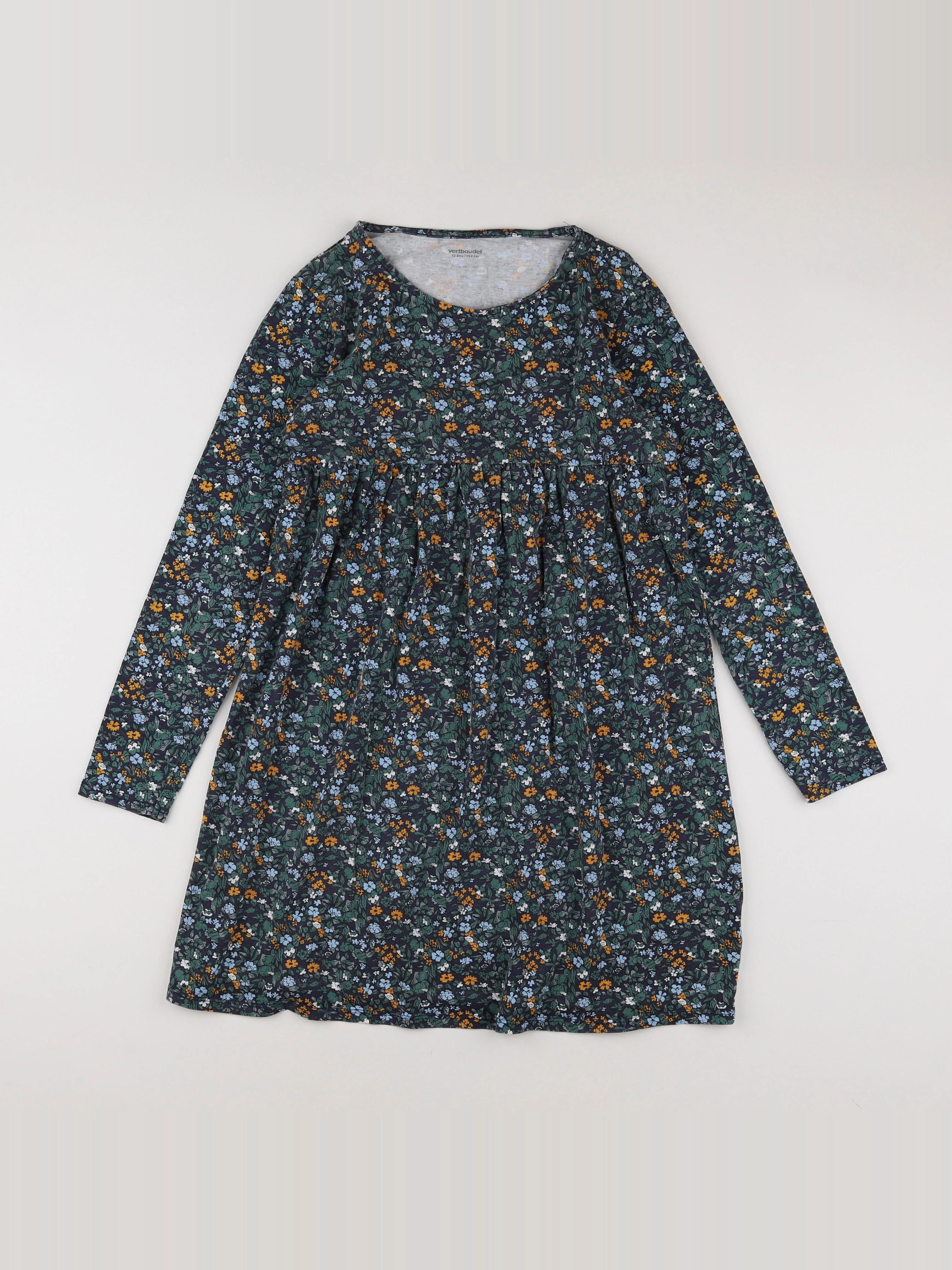 Vertbaudet - robe vert - 12 ans